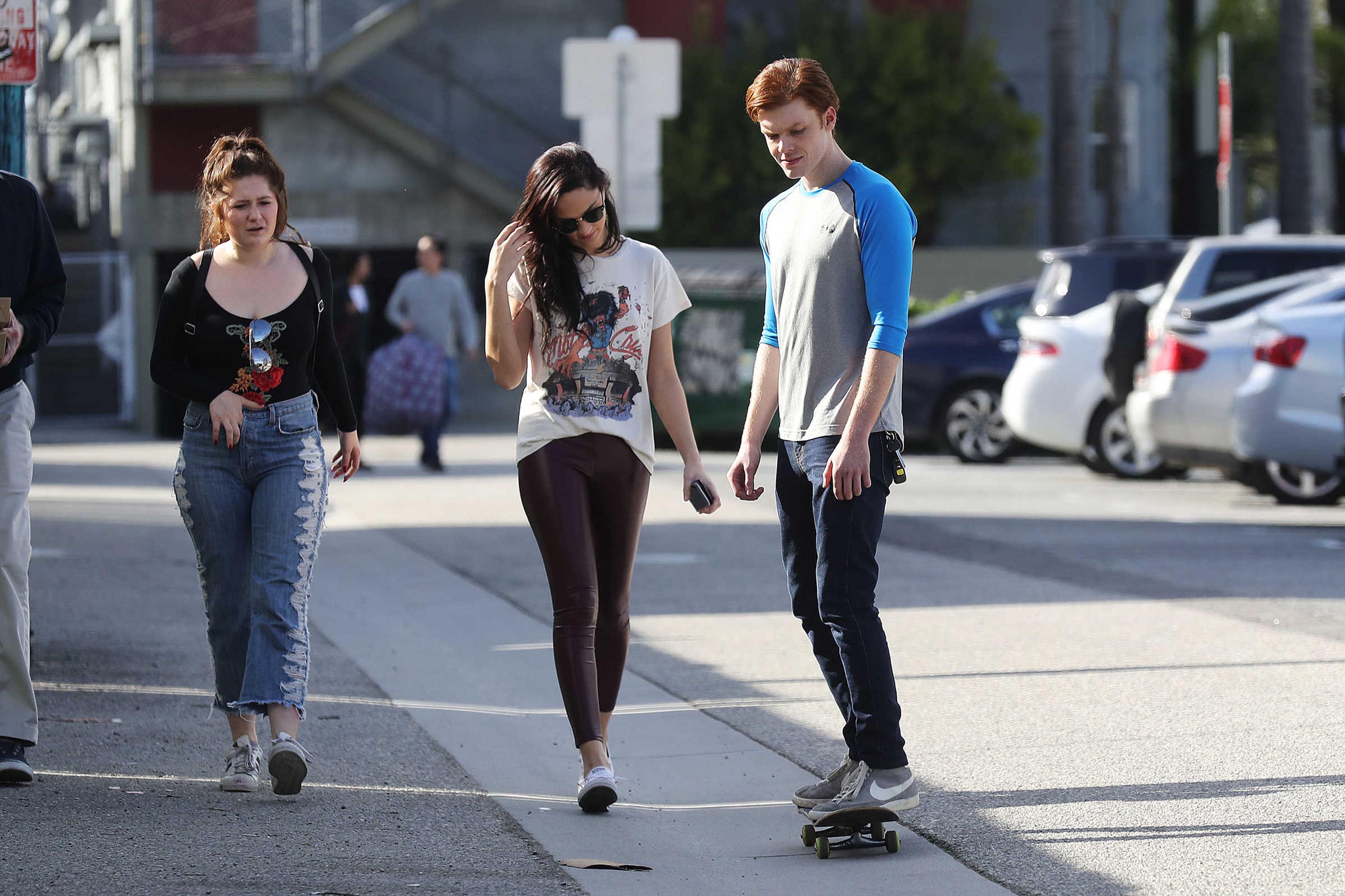 Emma Kenney out & about in Venice