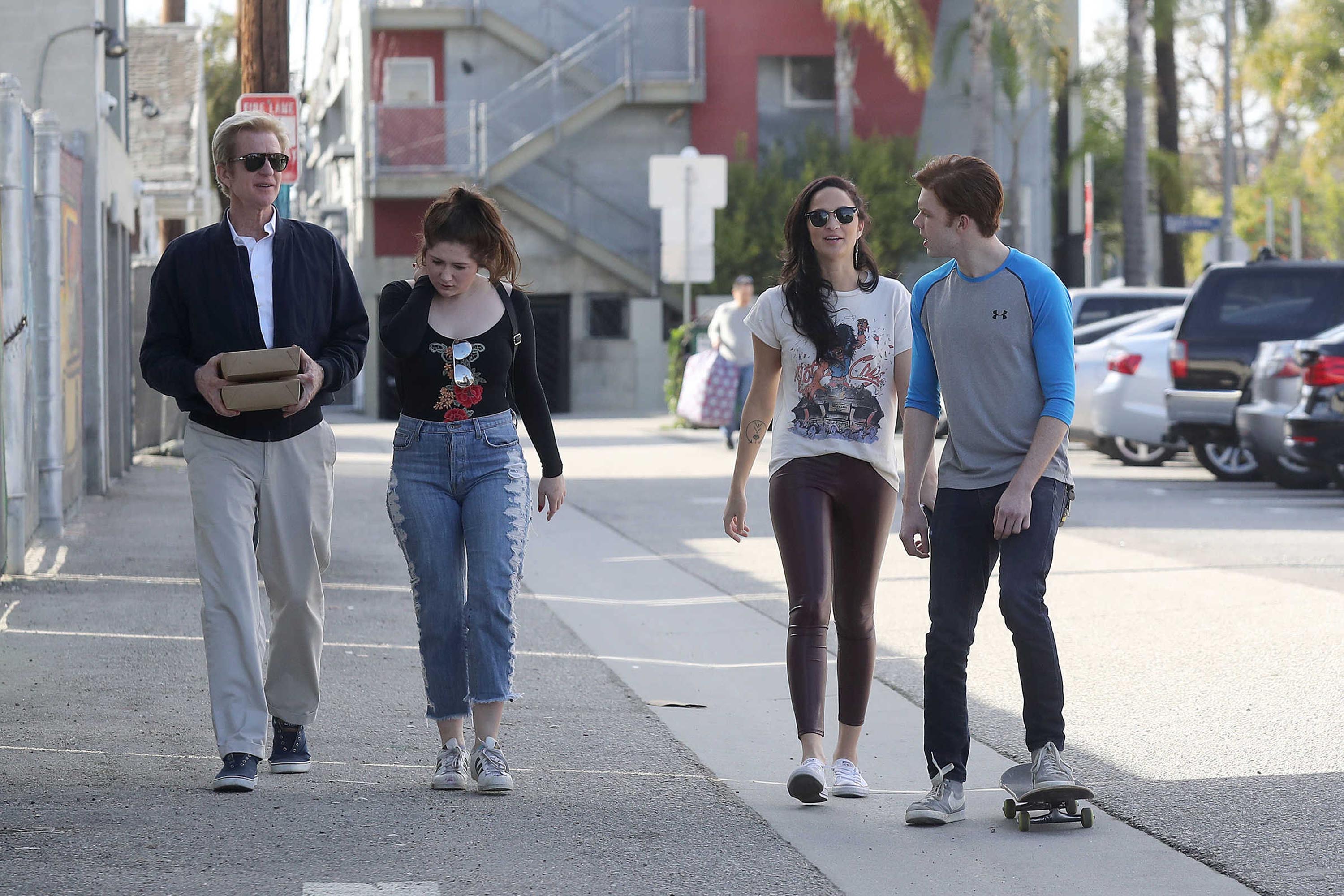 Emma Kenney out & about in Venice