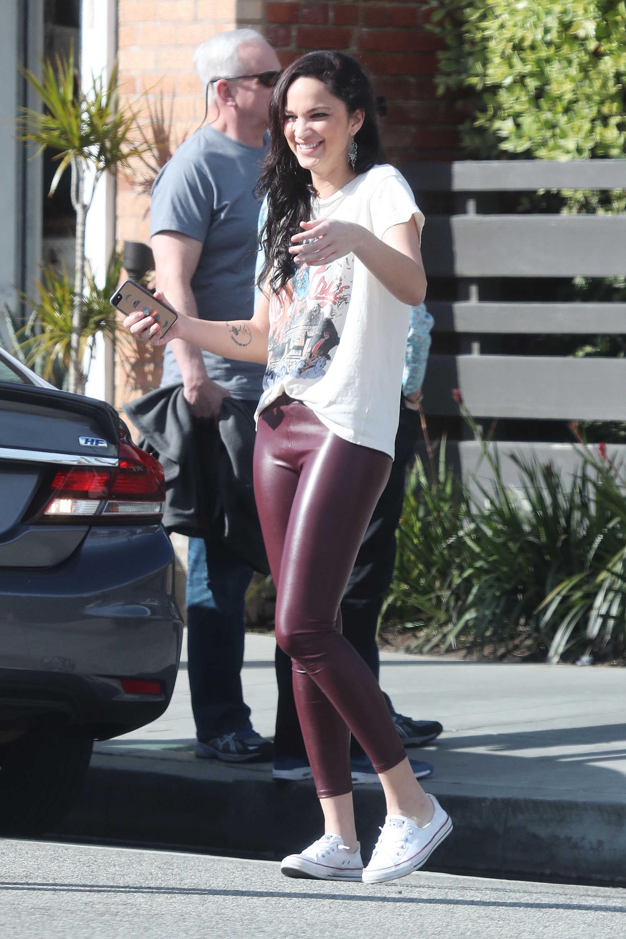 Emma Kenney out & about in Venice