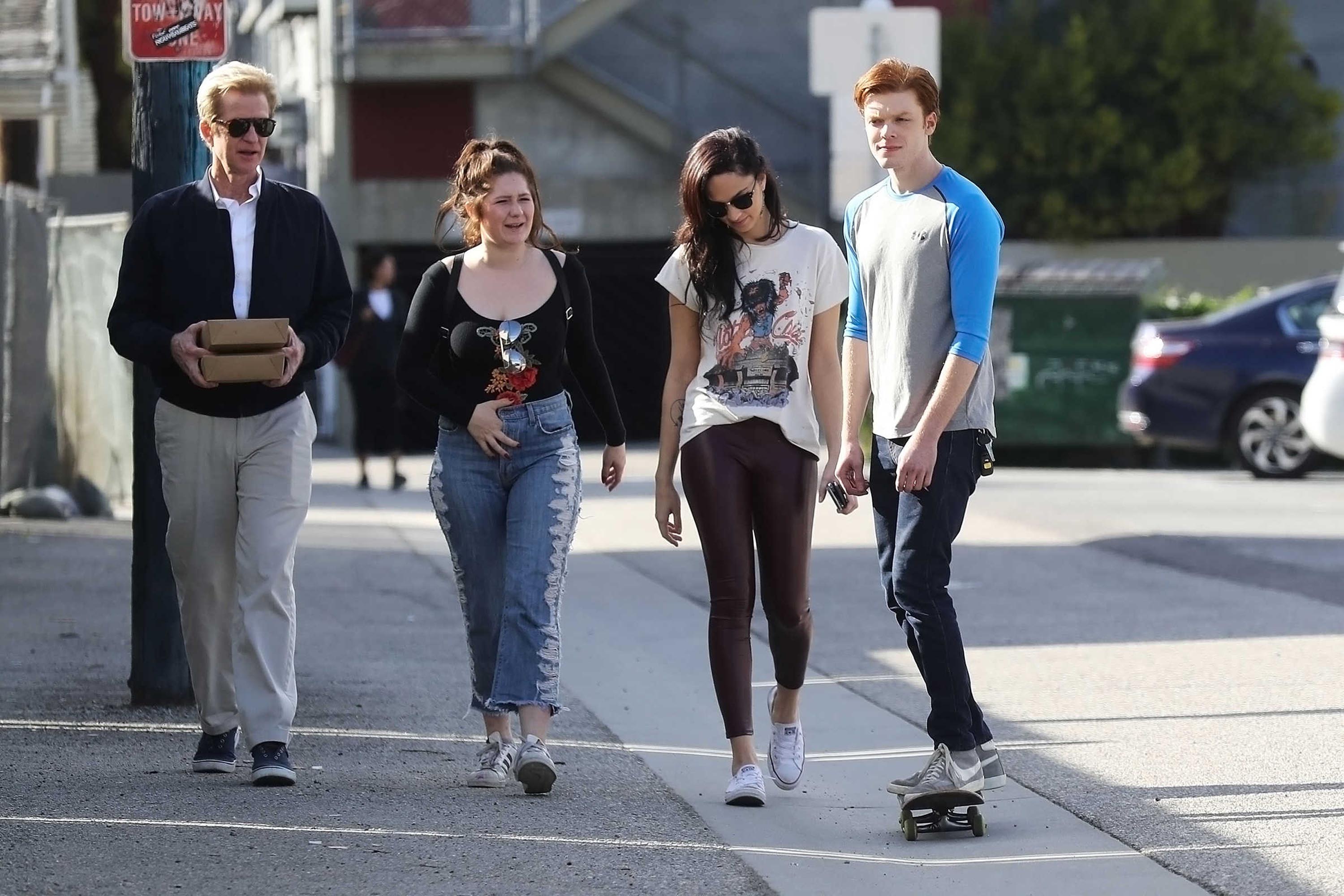 Emma Kenney out & about in Venice