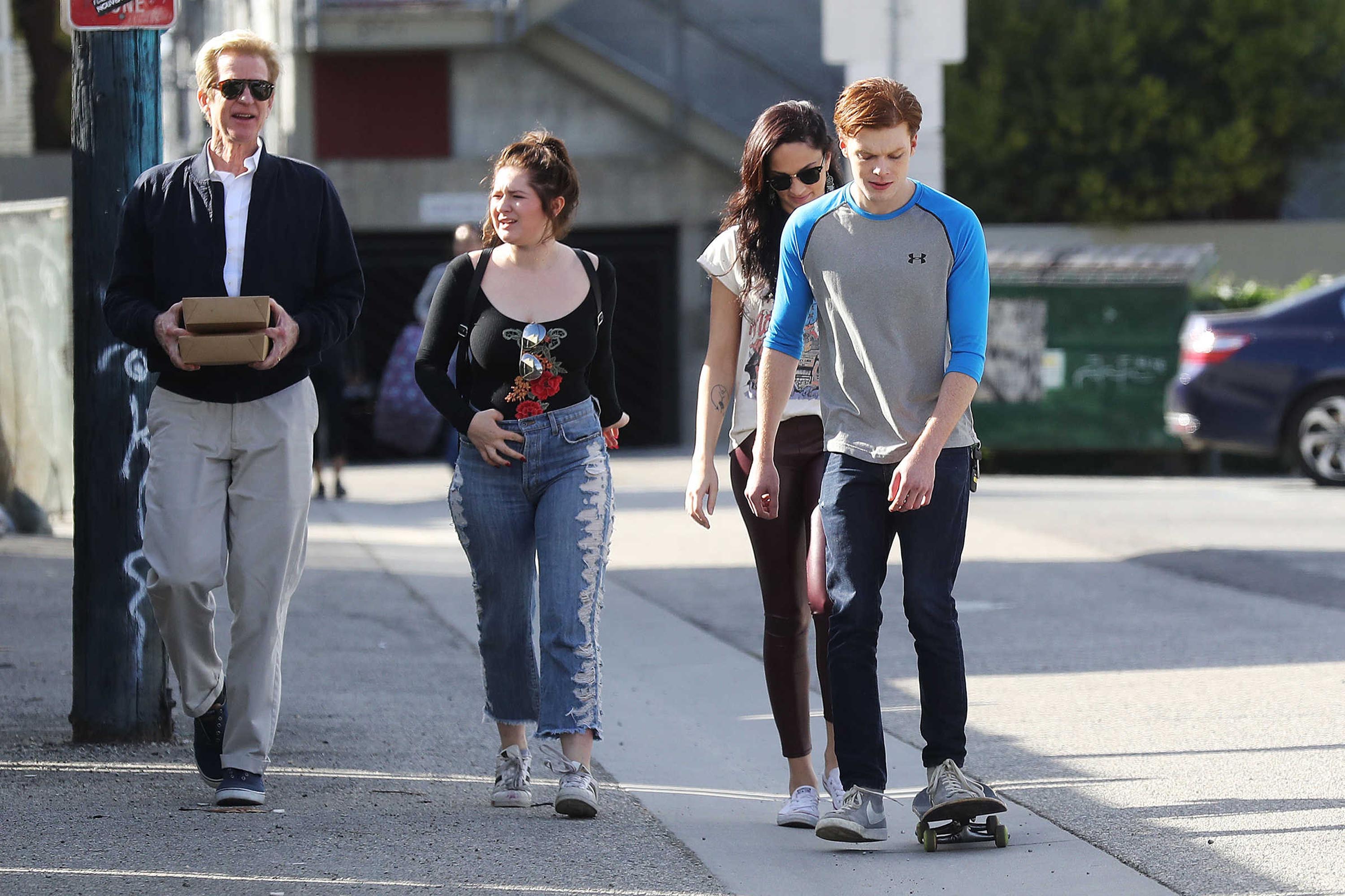 Emma Kenney out & about in Venice