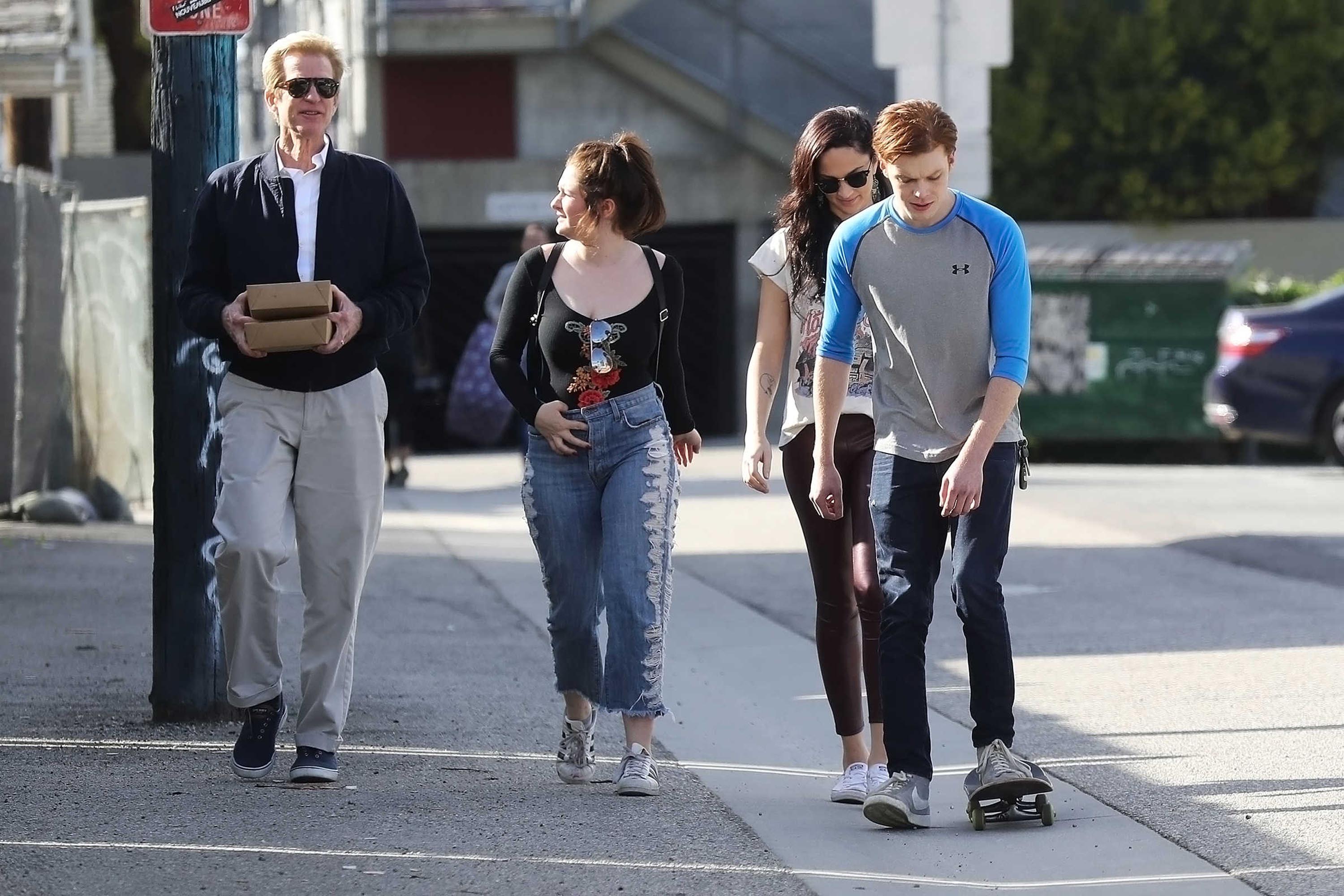 Emma Kenney out & about in Venice