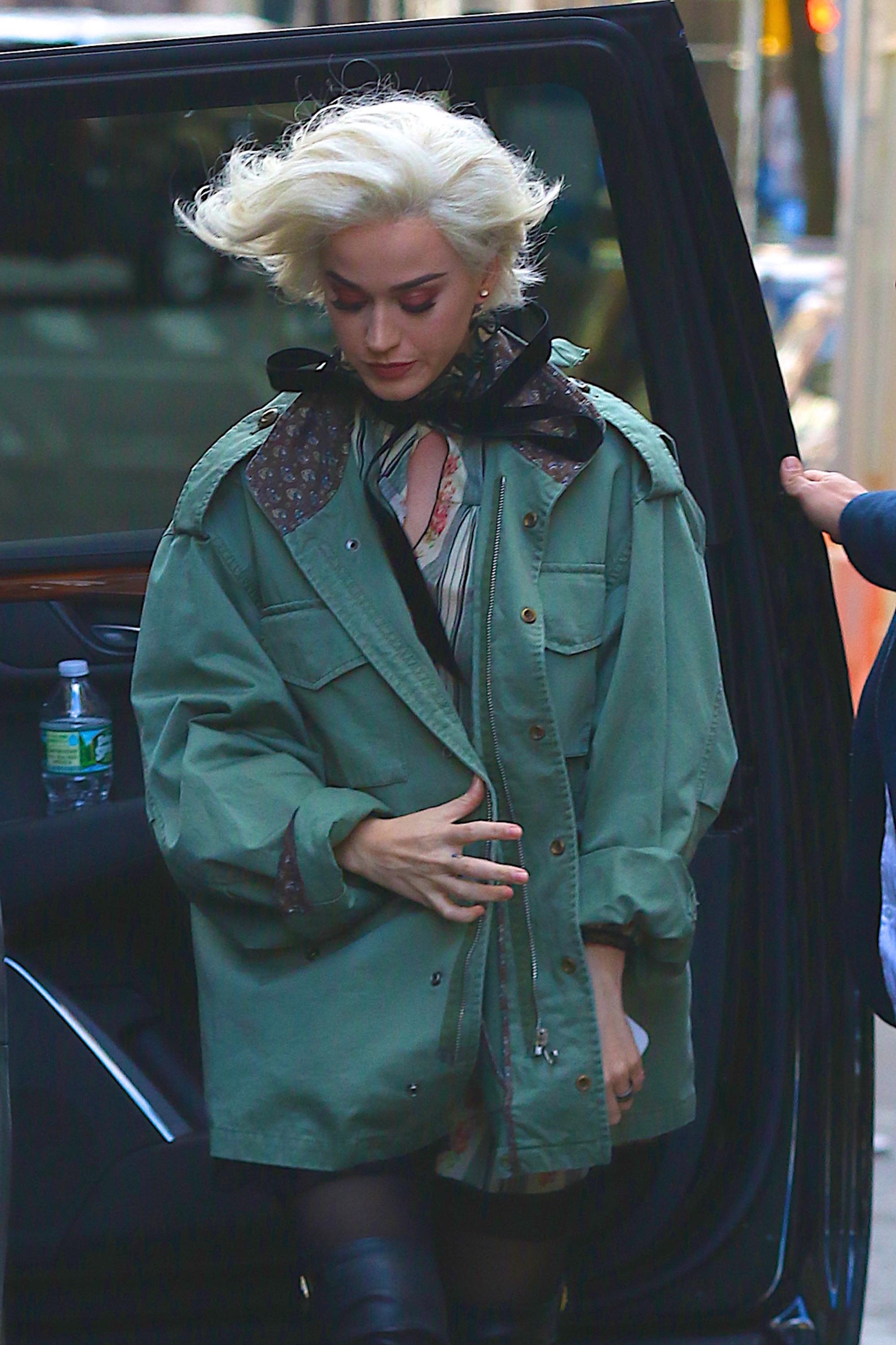 Katy Perry attends Marc Jacobs Fashion Show