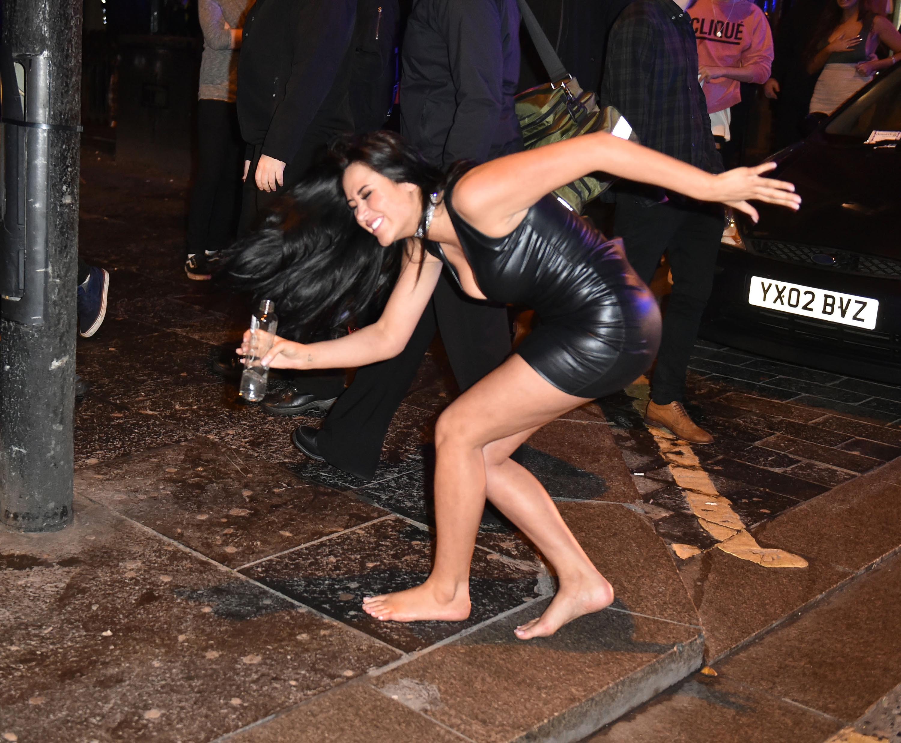 Marnie Simpson out in Newcastle