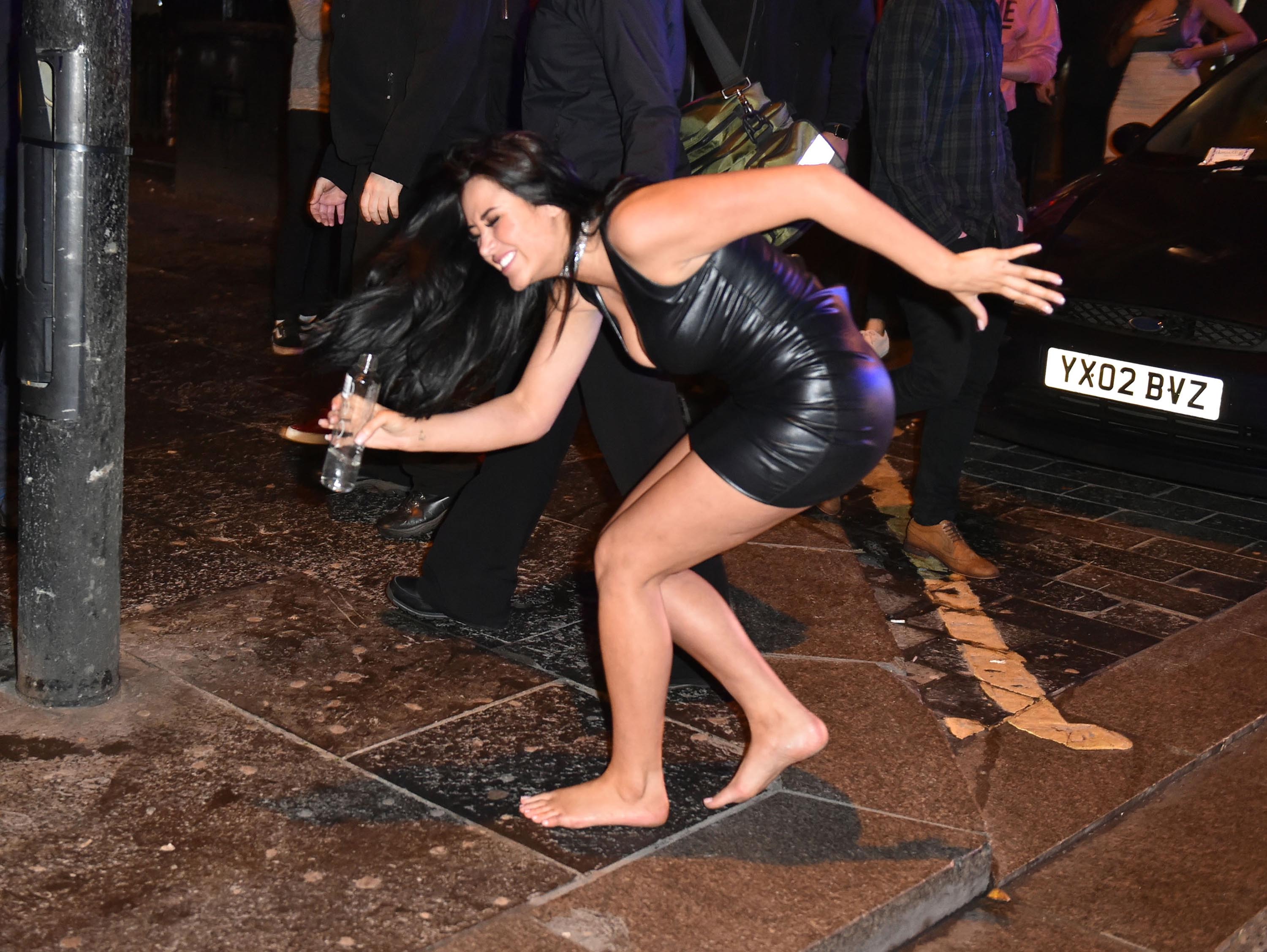 Marnie Simpson out in Newcastle