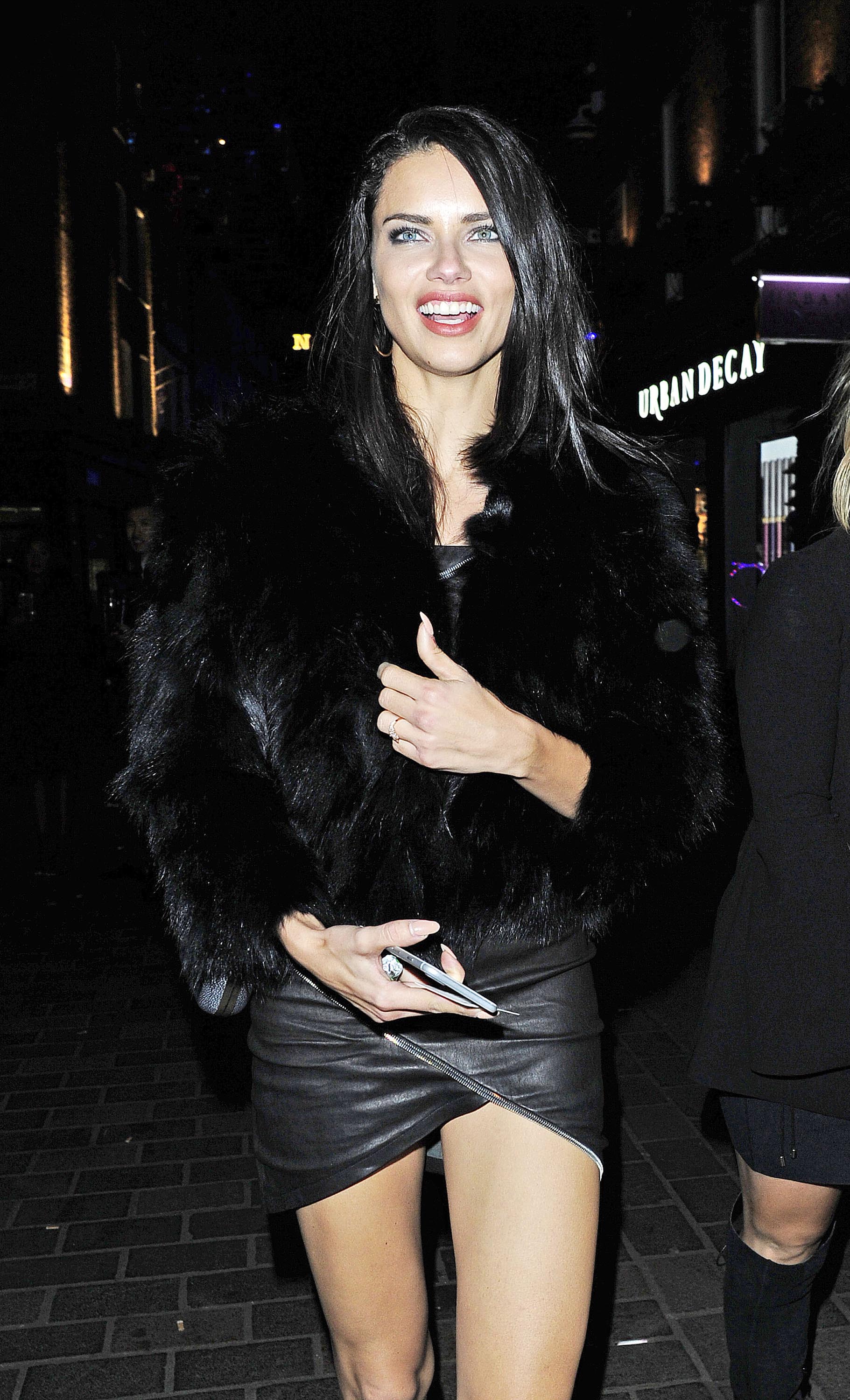 Adriana Lima attends Maybelline Bring on the Night Party