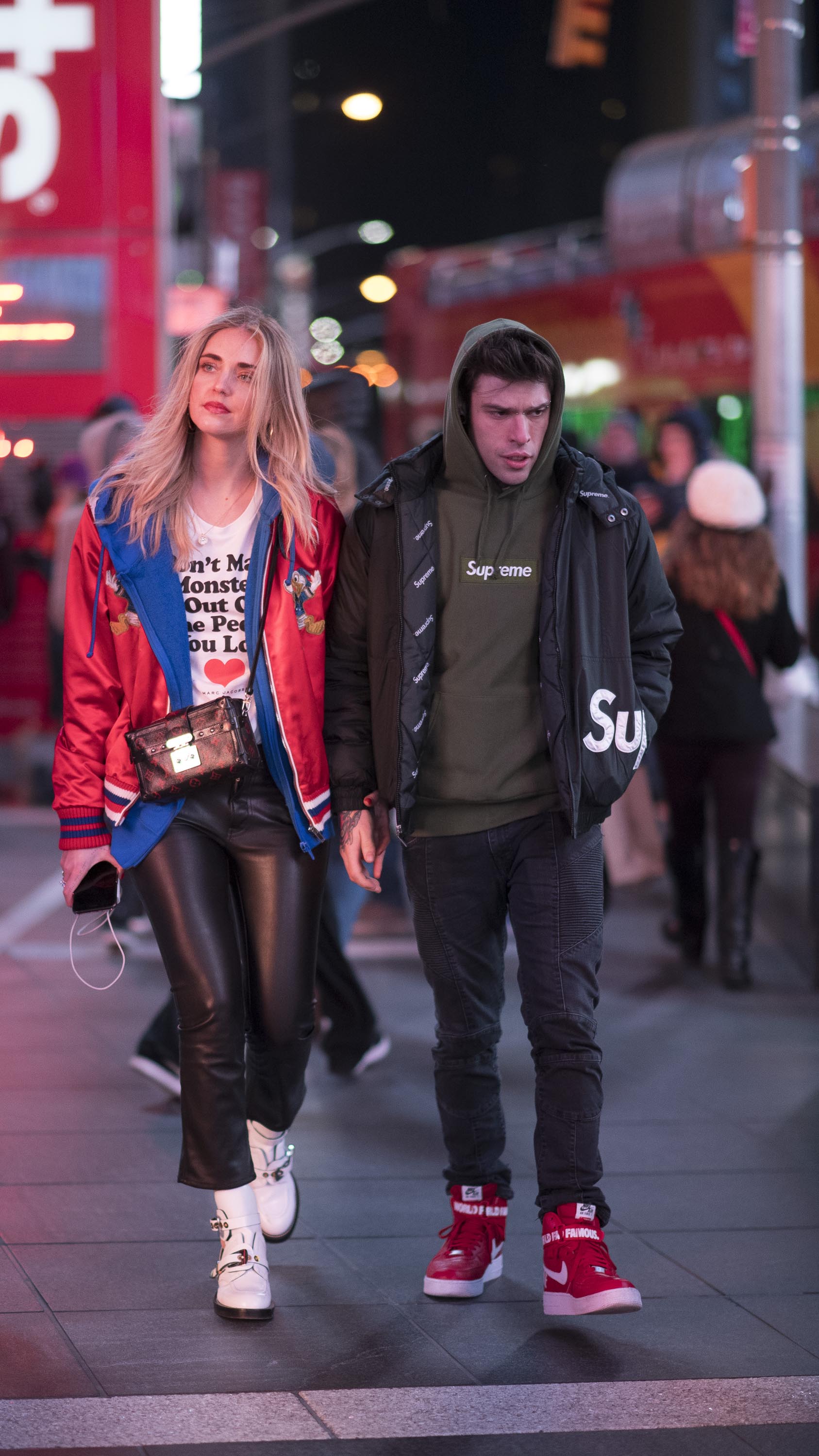 Chiara Ferragni attends Marc Jacobs show