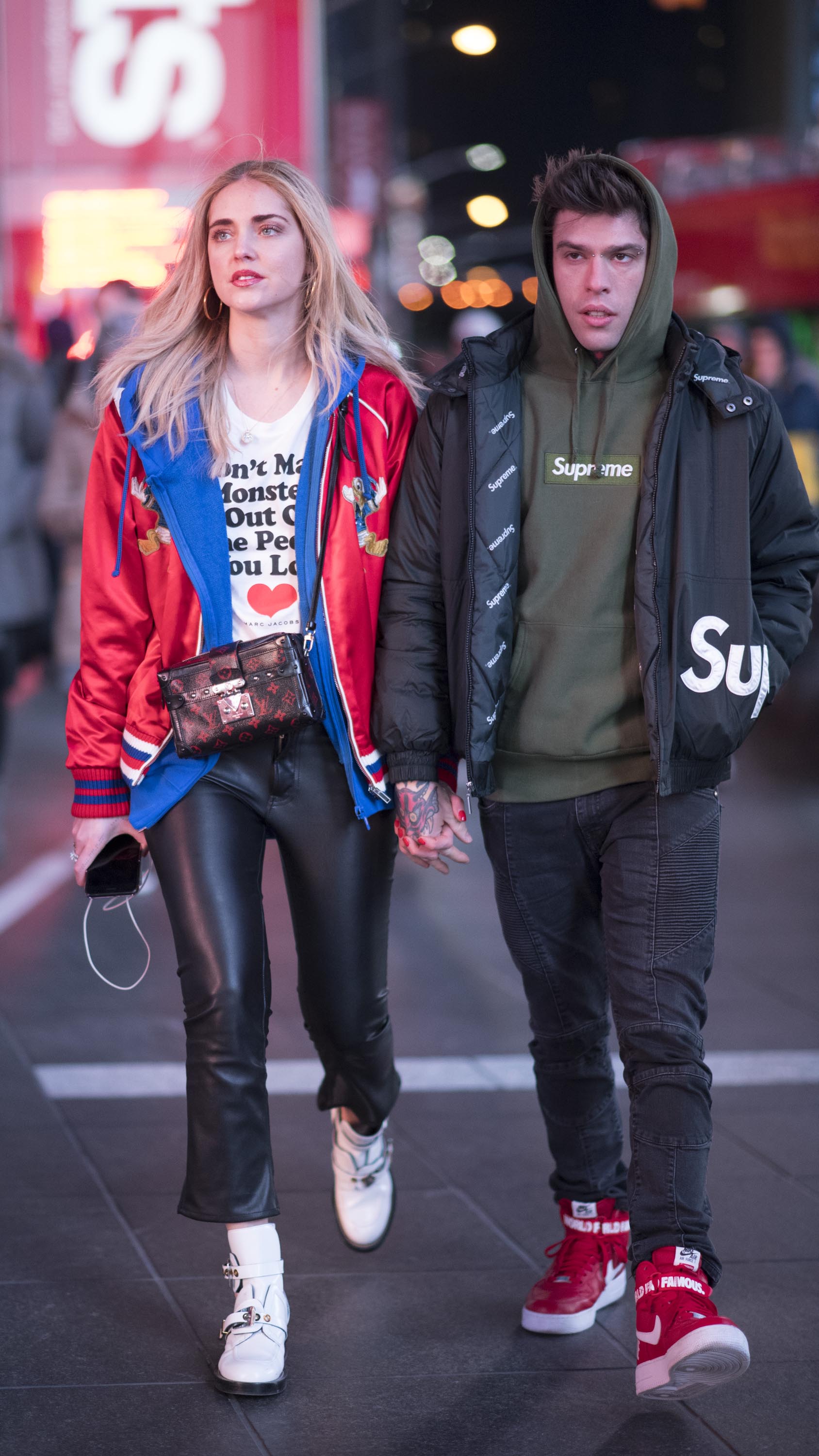 Chiara Ferragni attends Marc Jacobs show