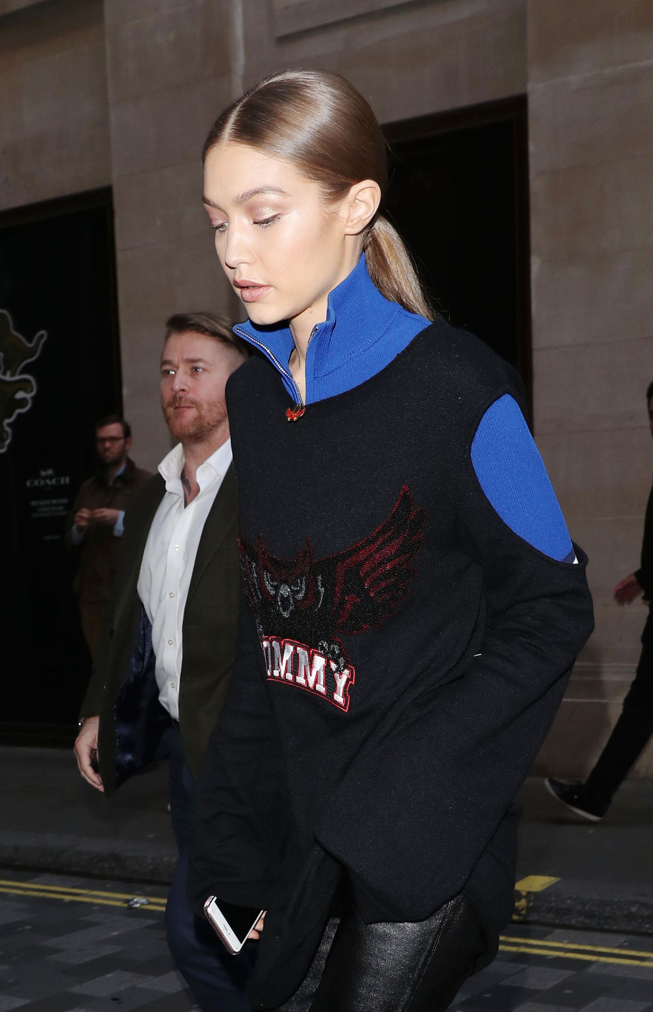 Gigi Hadid out and about in London