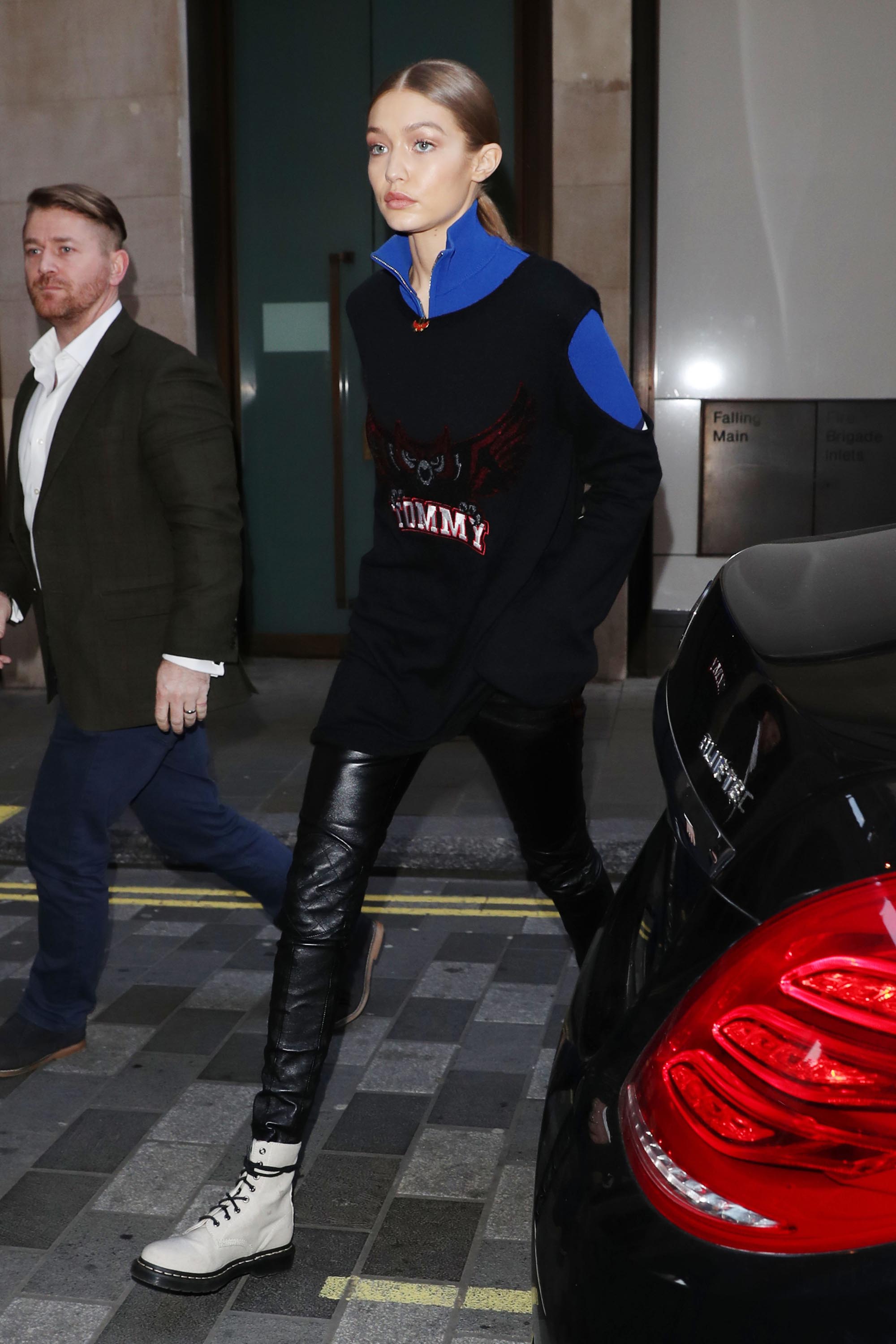 Gigi Hadid out and about in London