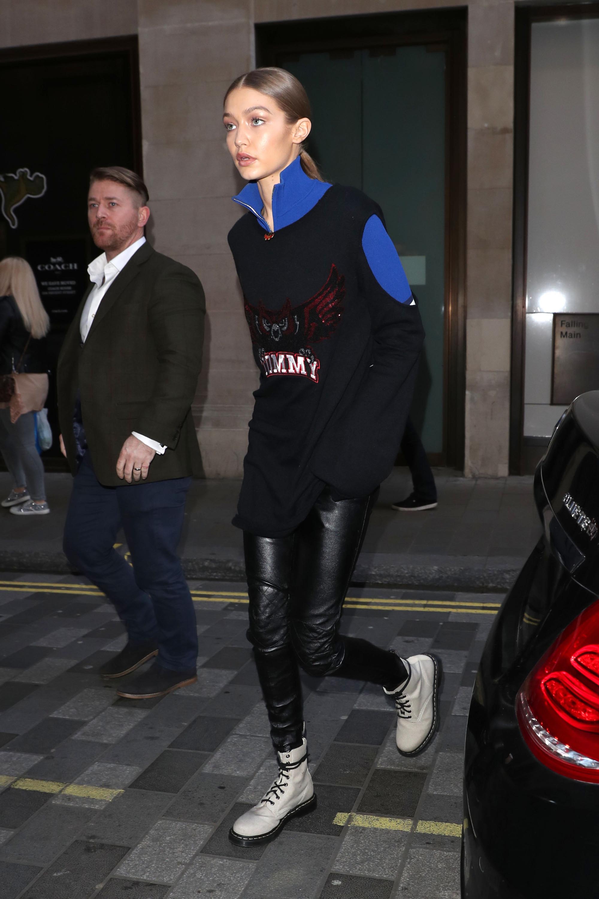 Gigi Hadid out and about in London