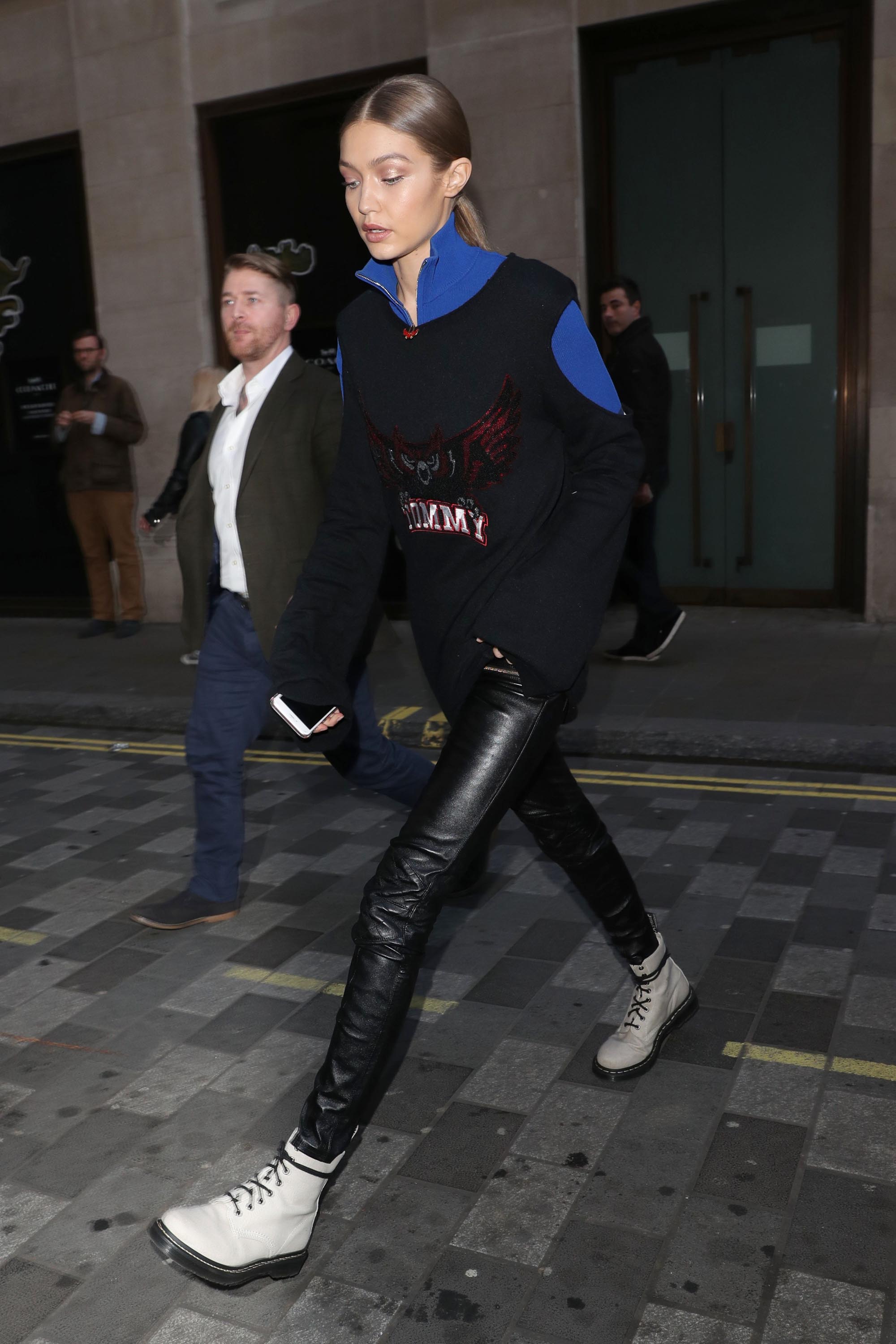 Gigi Hadid out and about in London