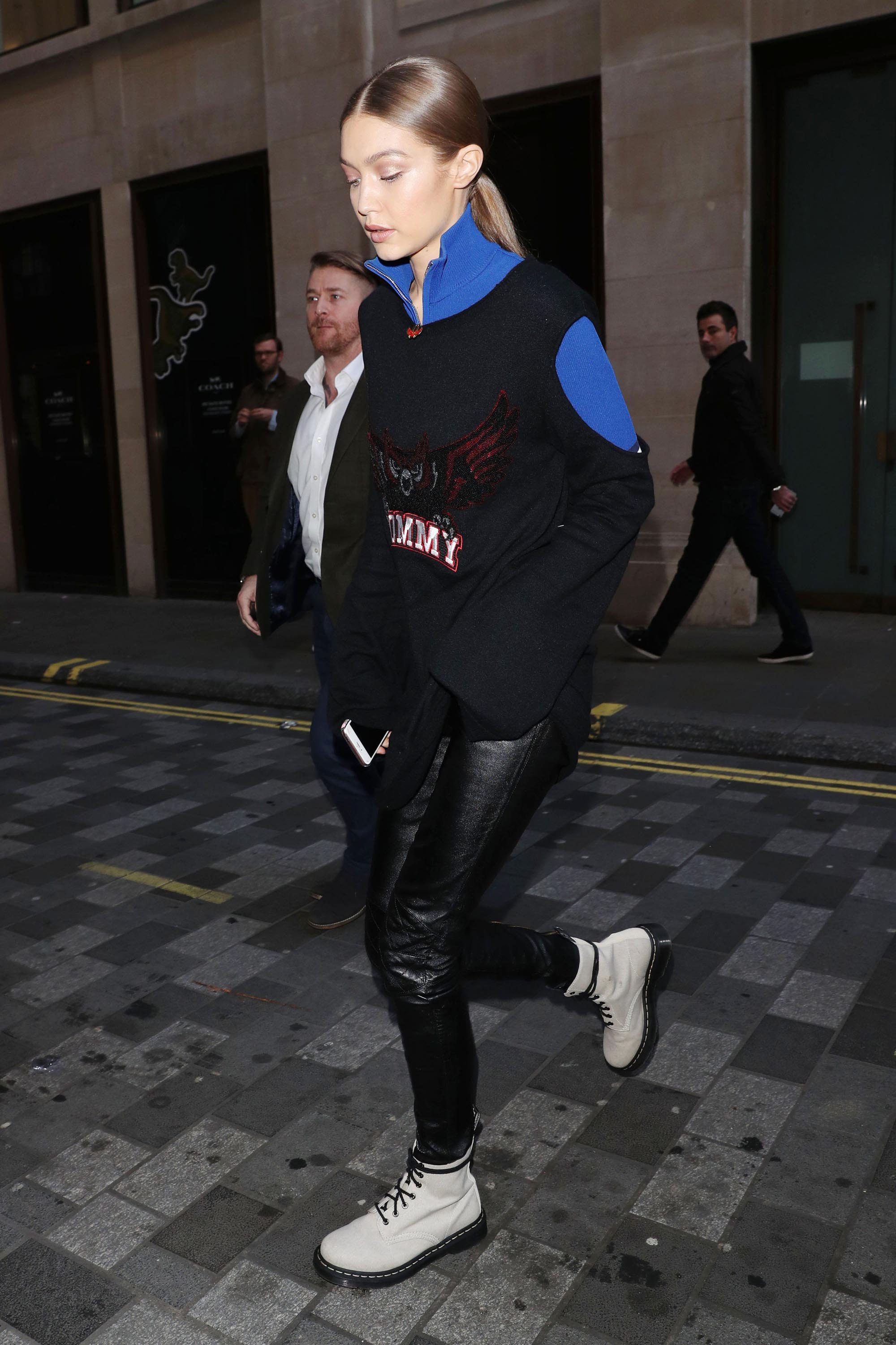 Gigi Hadid out and about in London