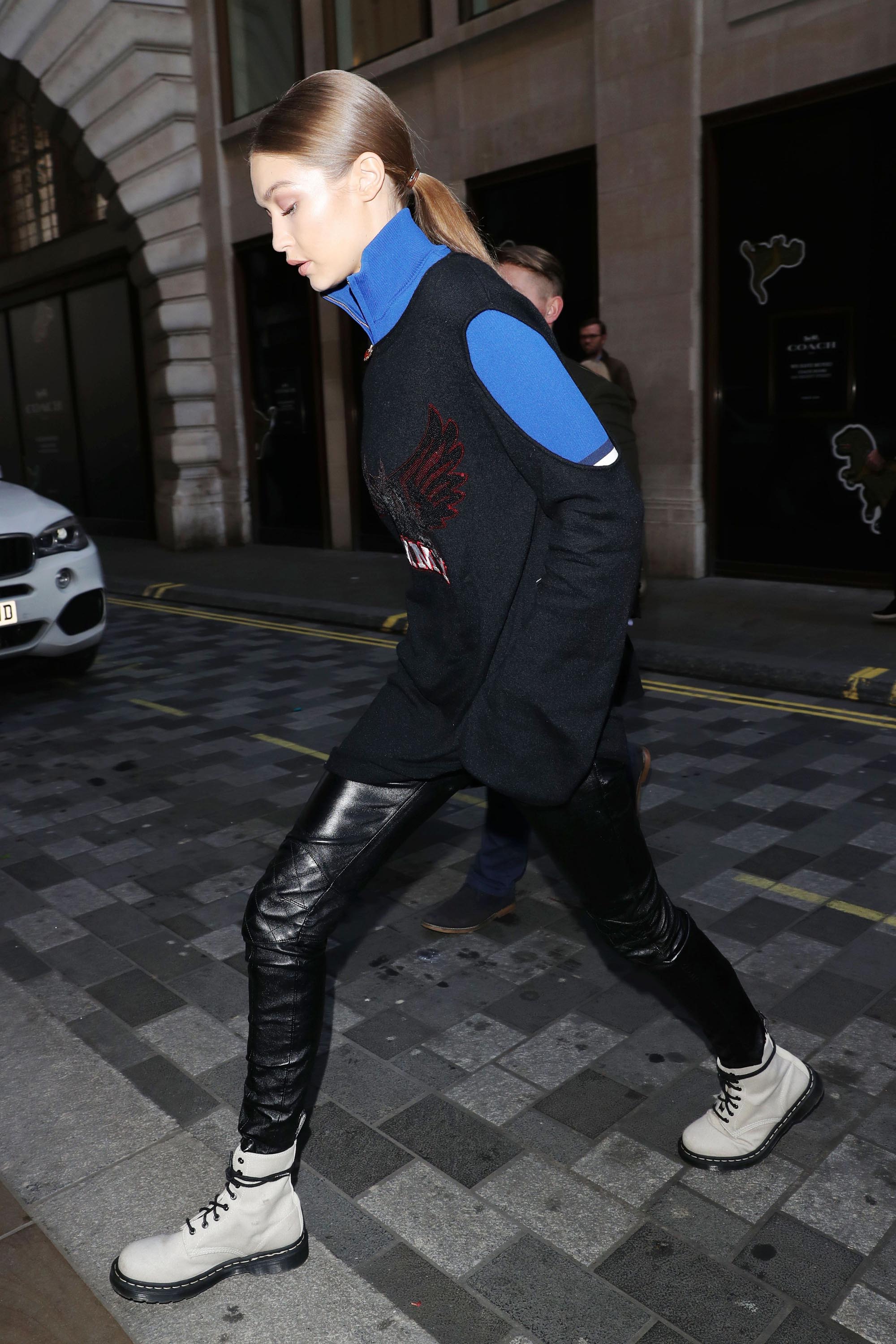 Gigi Hadid out and about in London