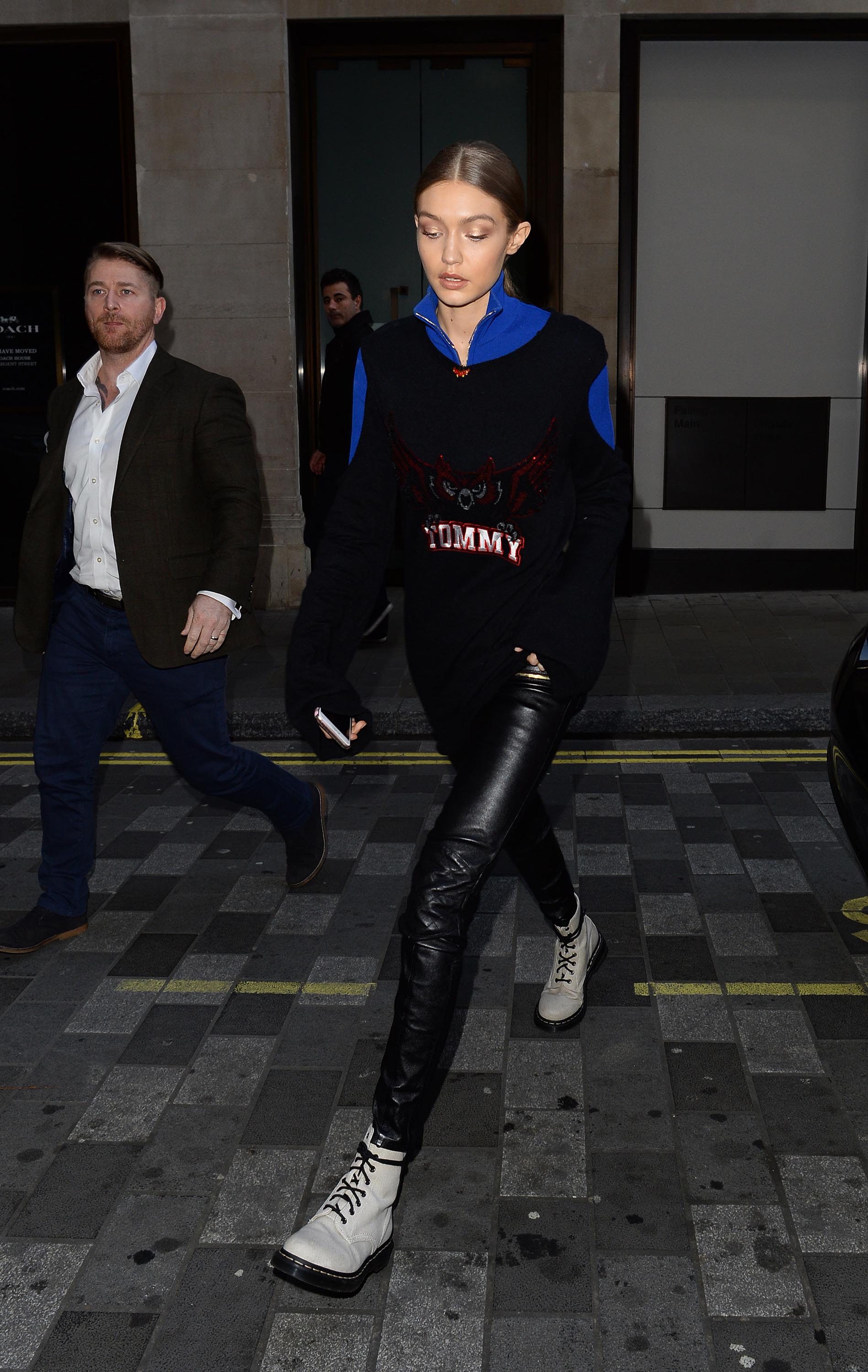 Gigi Hadid out and about in London