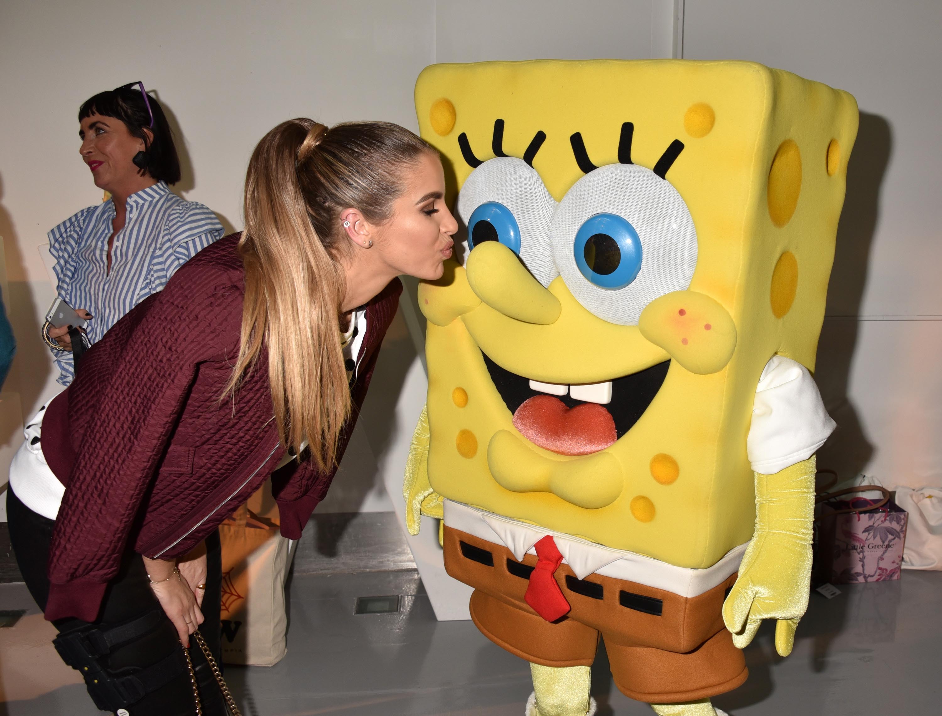 Vogue Williams attends Sponge Bob Gold