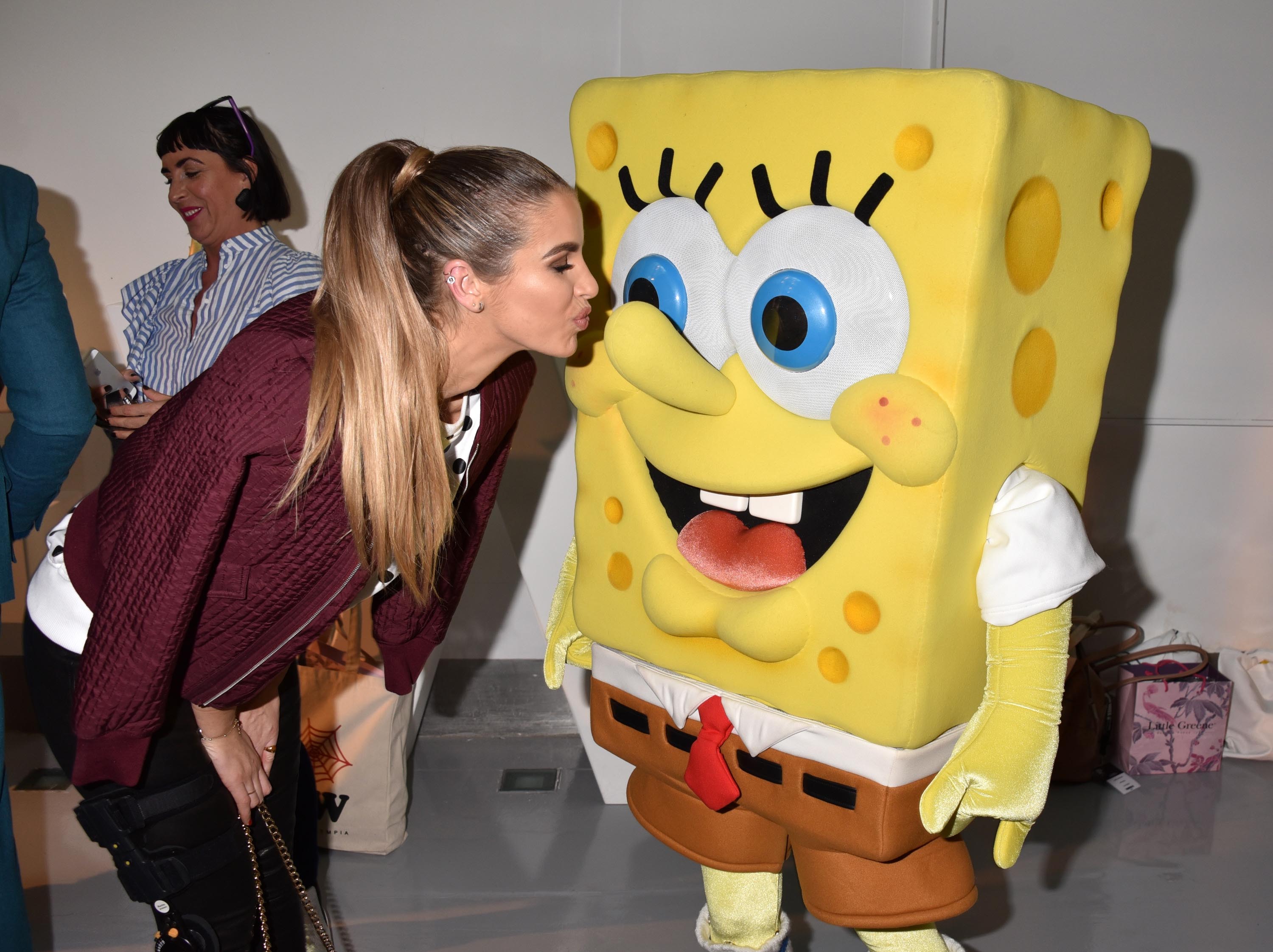 Vogue Williams attends Sponge Bob Gold