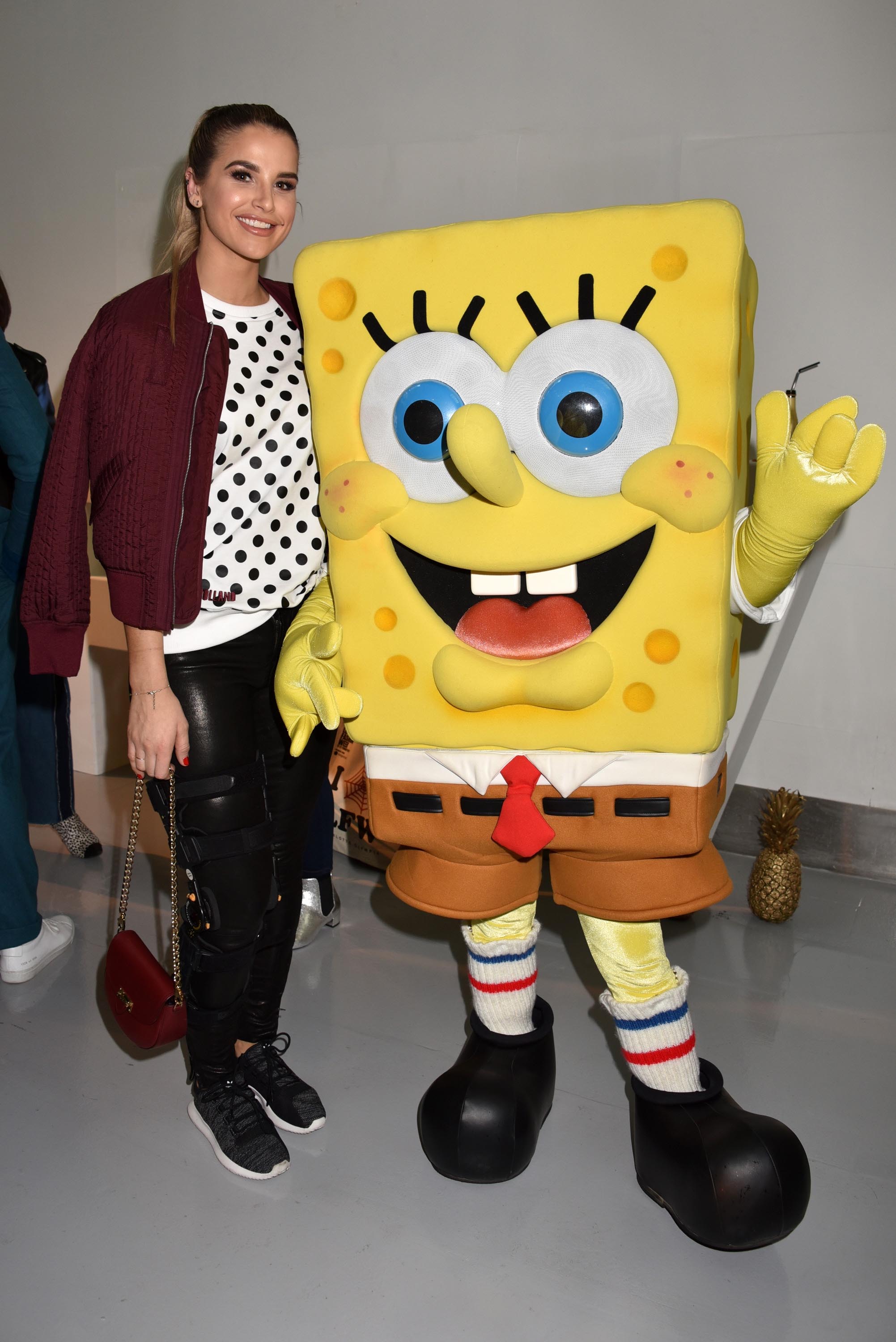 Vogue Williams attends Sponge Bob Gold