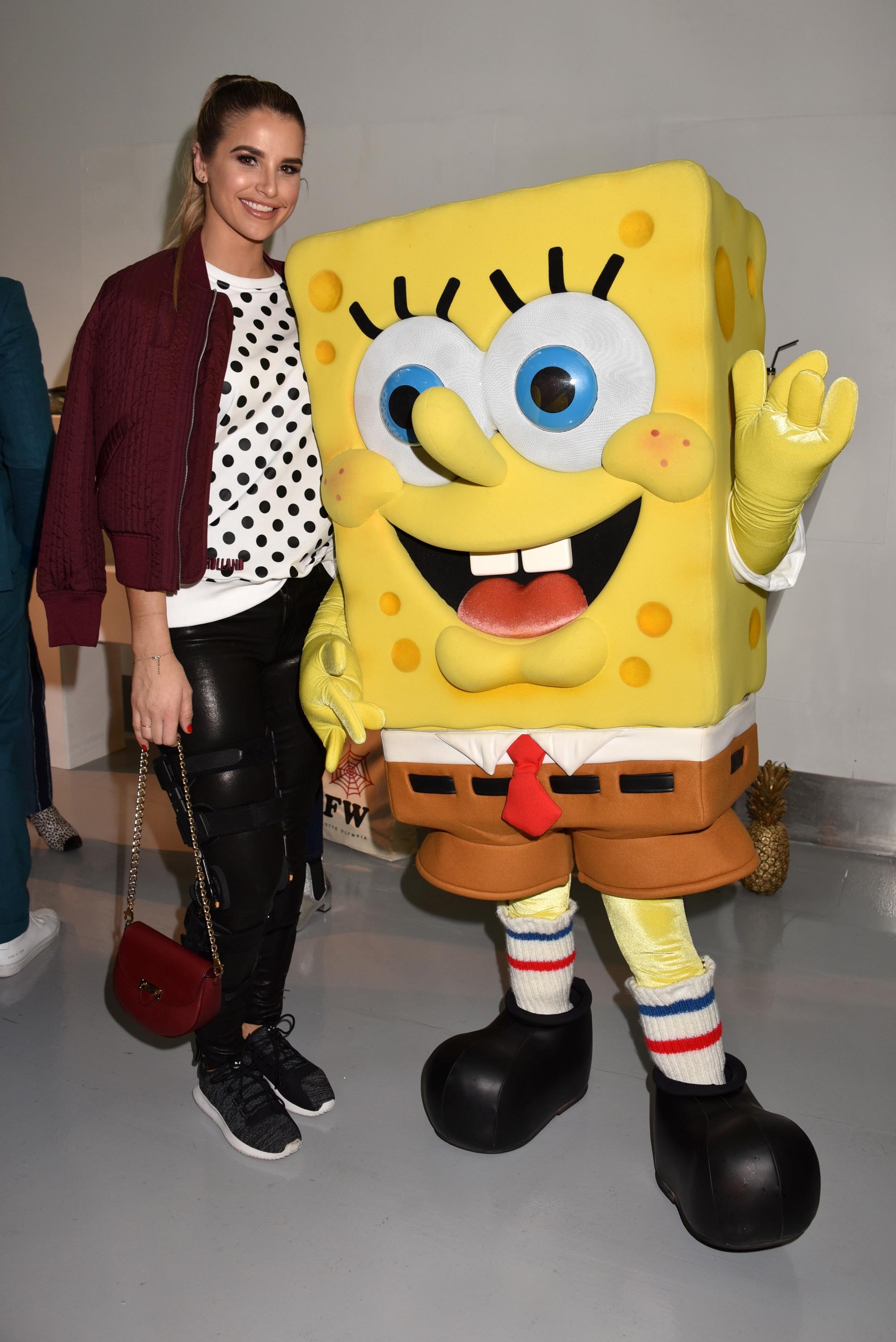 Vogue Williams attends Sponge Bob Gold