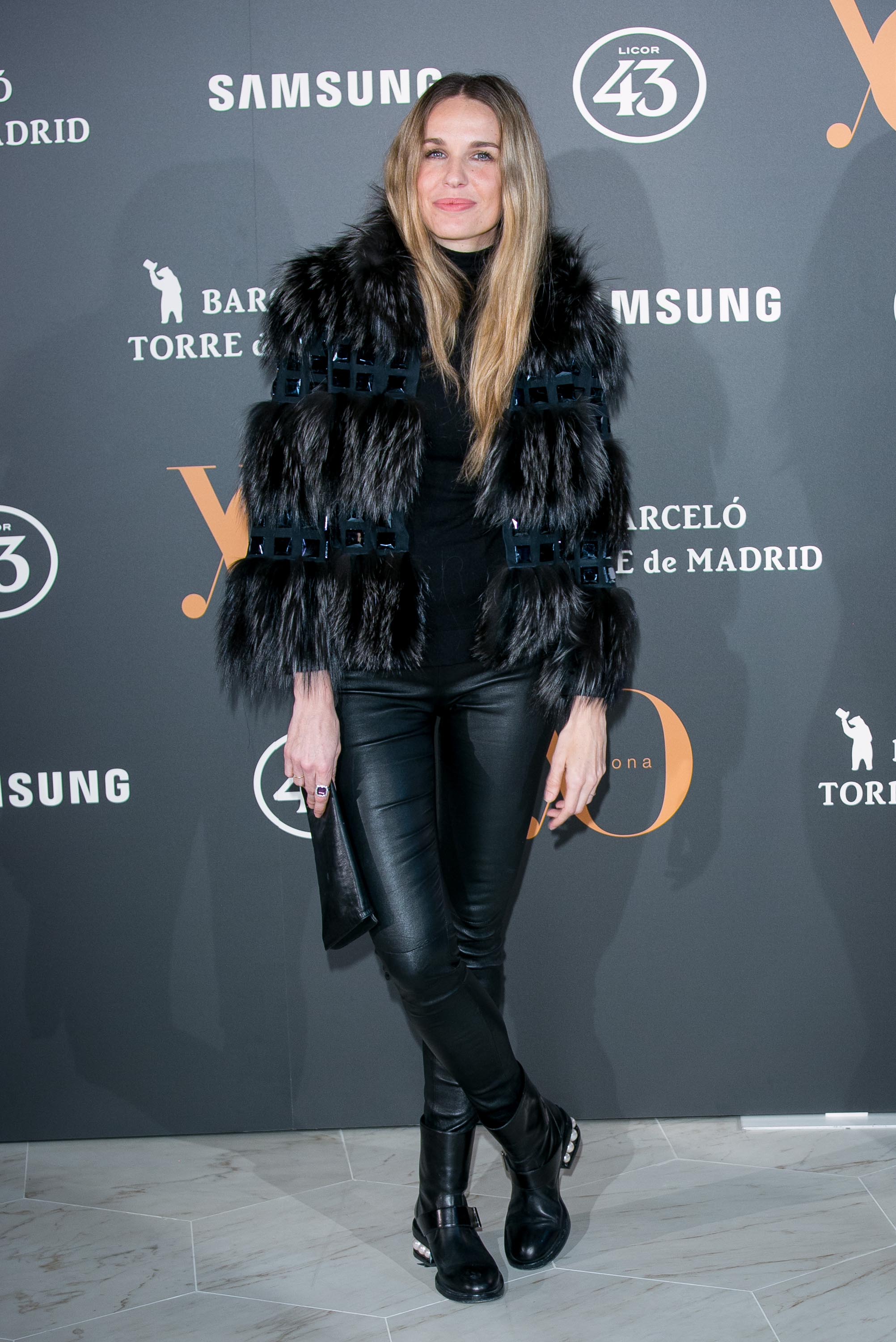 Carola Baleztena attends the Roberto Verino show