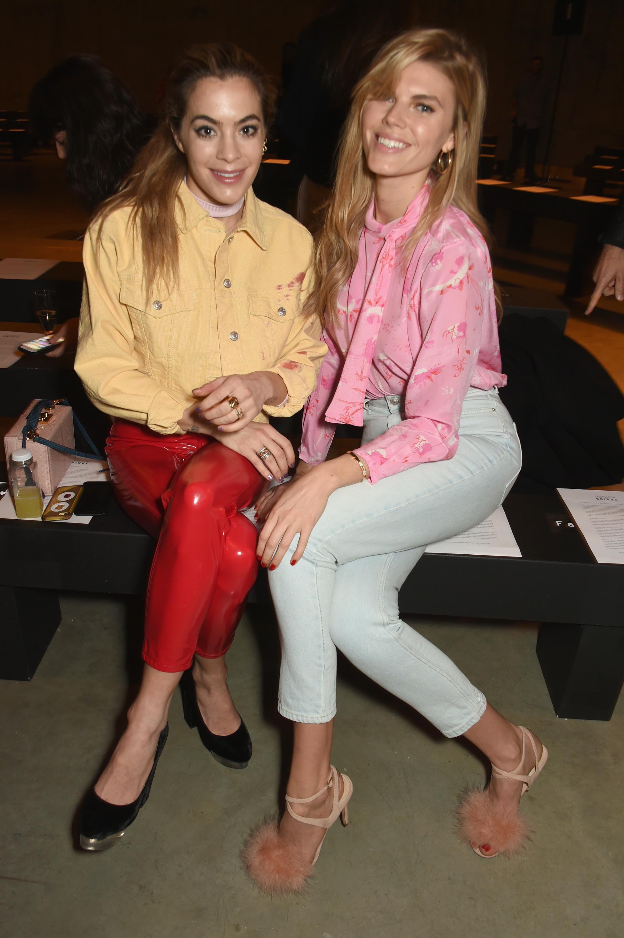 Chelsea Leyland attends Topshop’s London Fashion Week show