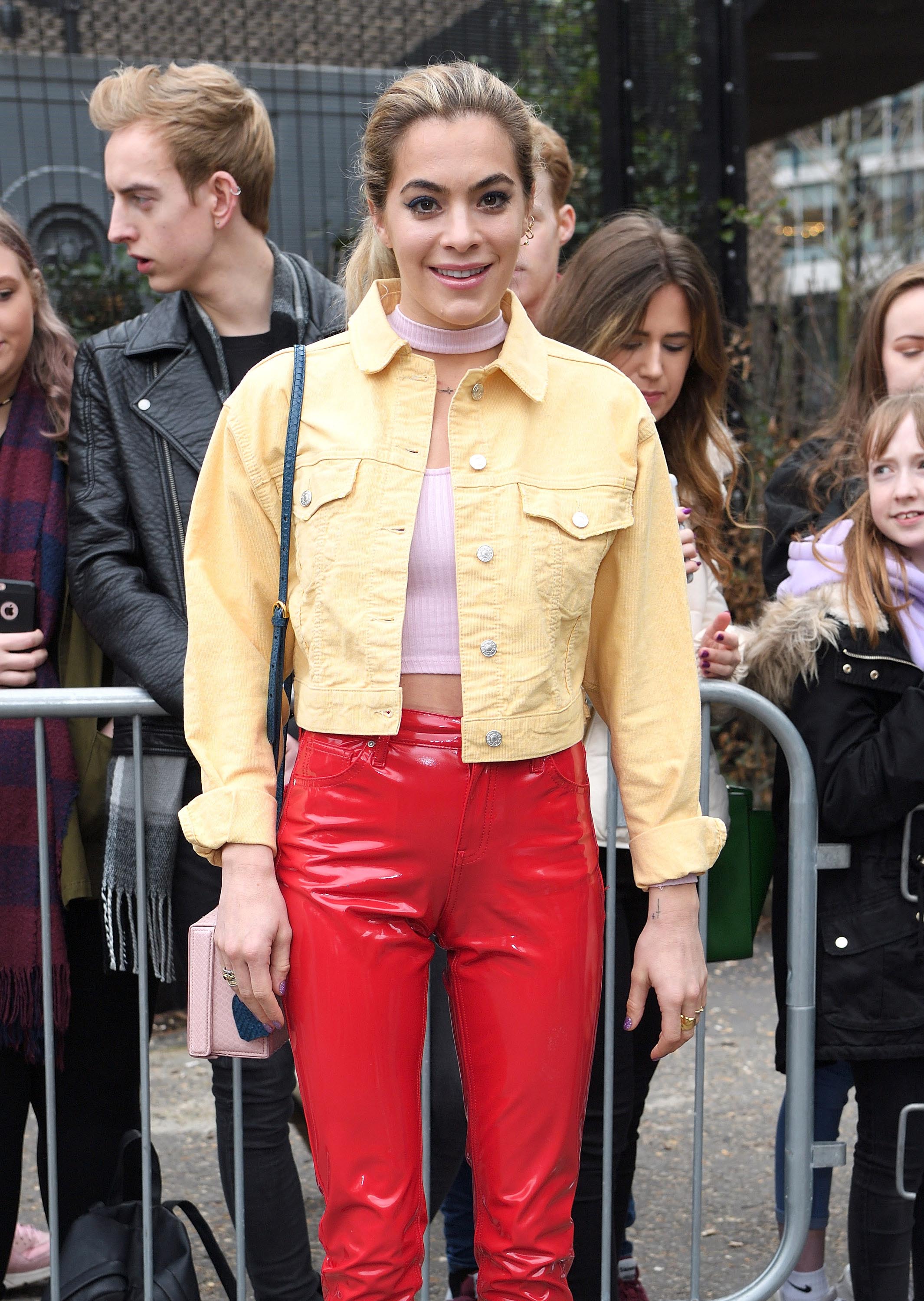 Chelsea Leyland attends Topshop’s London Fashion Week show