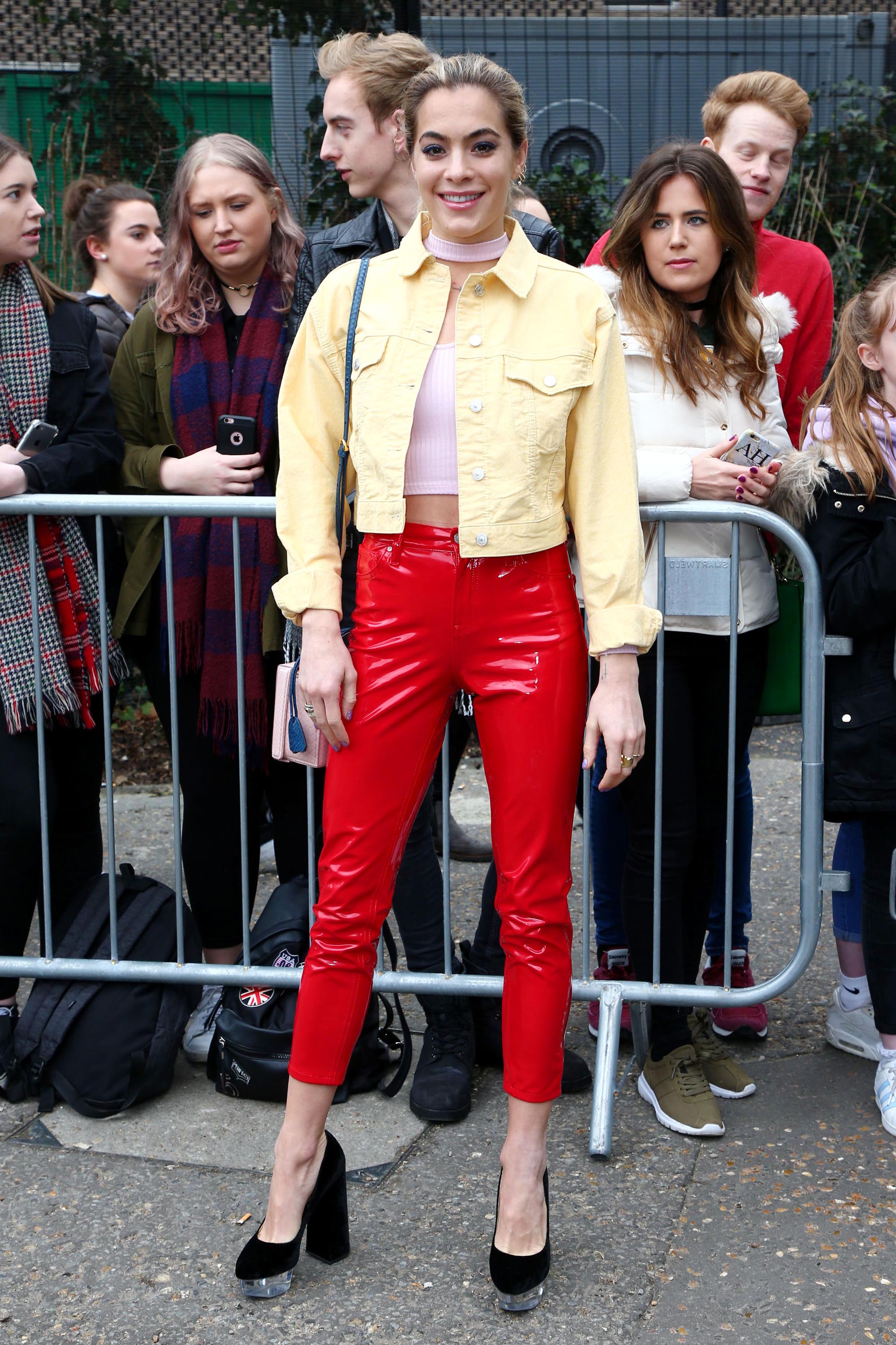 Chelsea Leyland attends Topshop’s London Fashion Week show