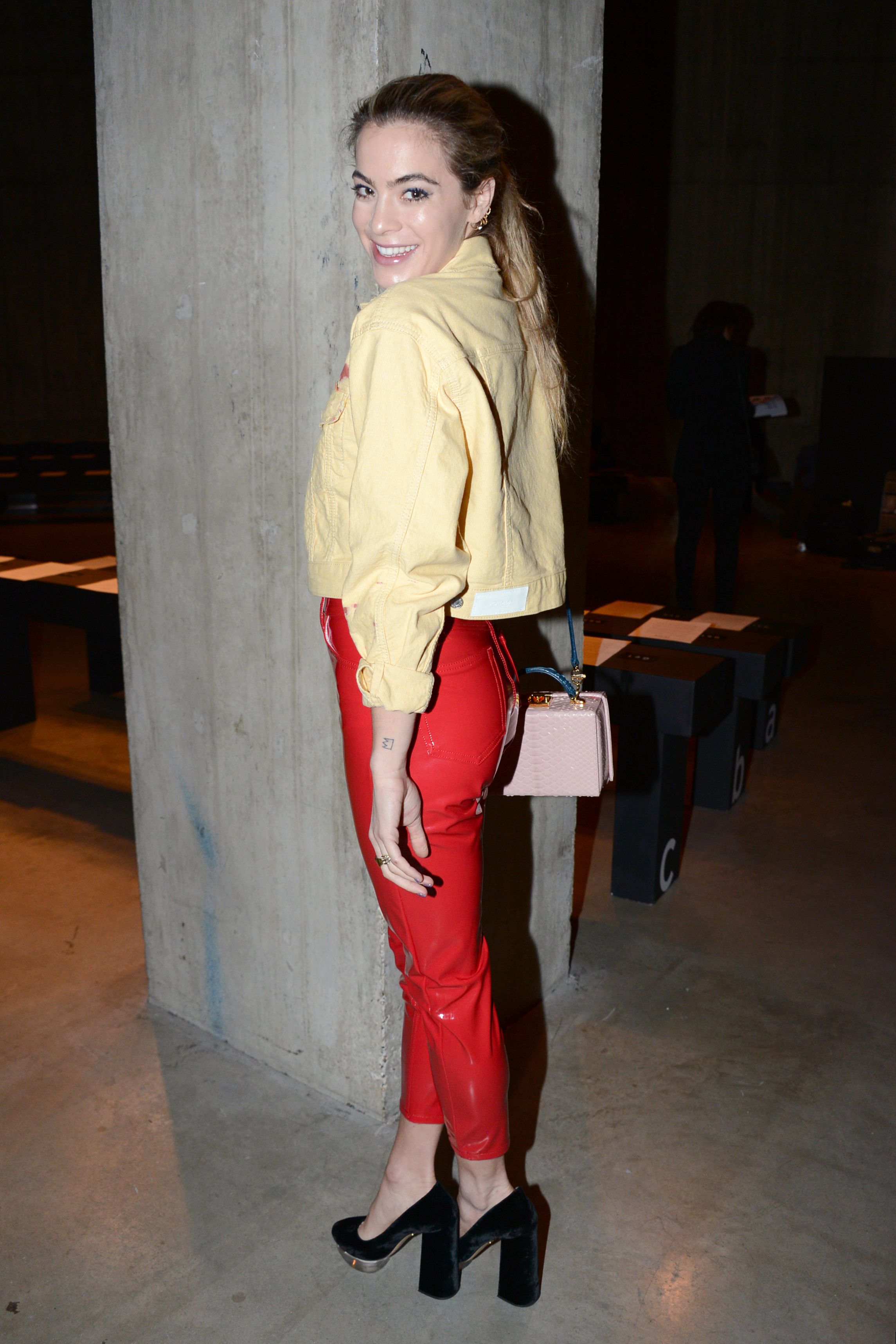 Chelsea Leyland attends Topshop’s London Fashion Week show