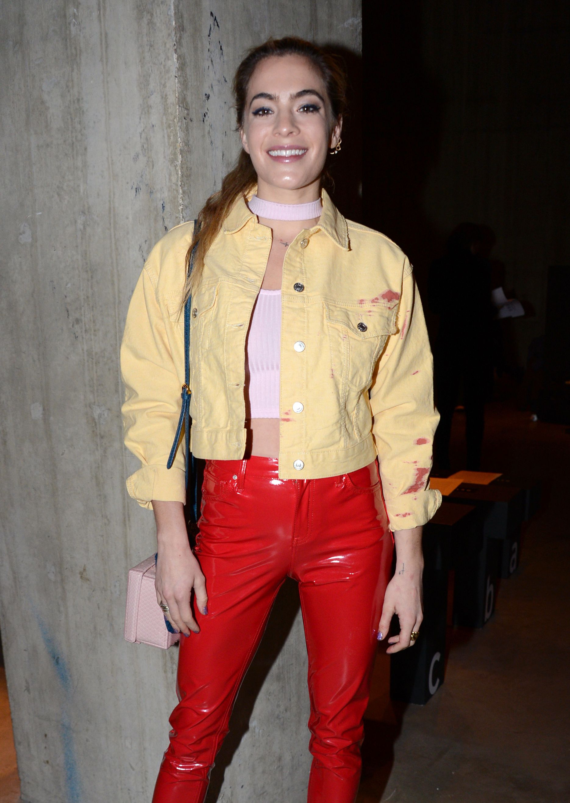 Chelsea Leyland attends Topshop’s London Fashion Week show