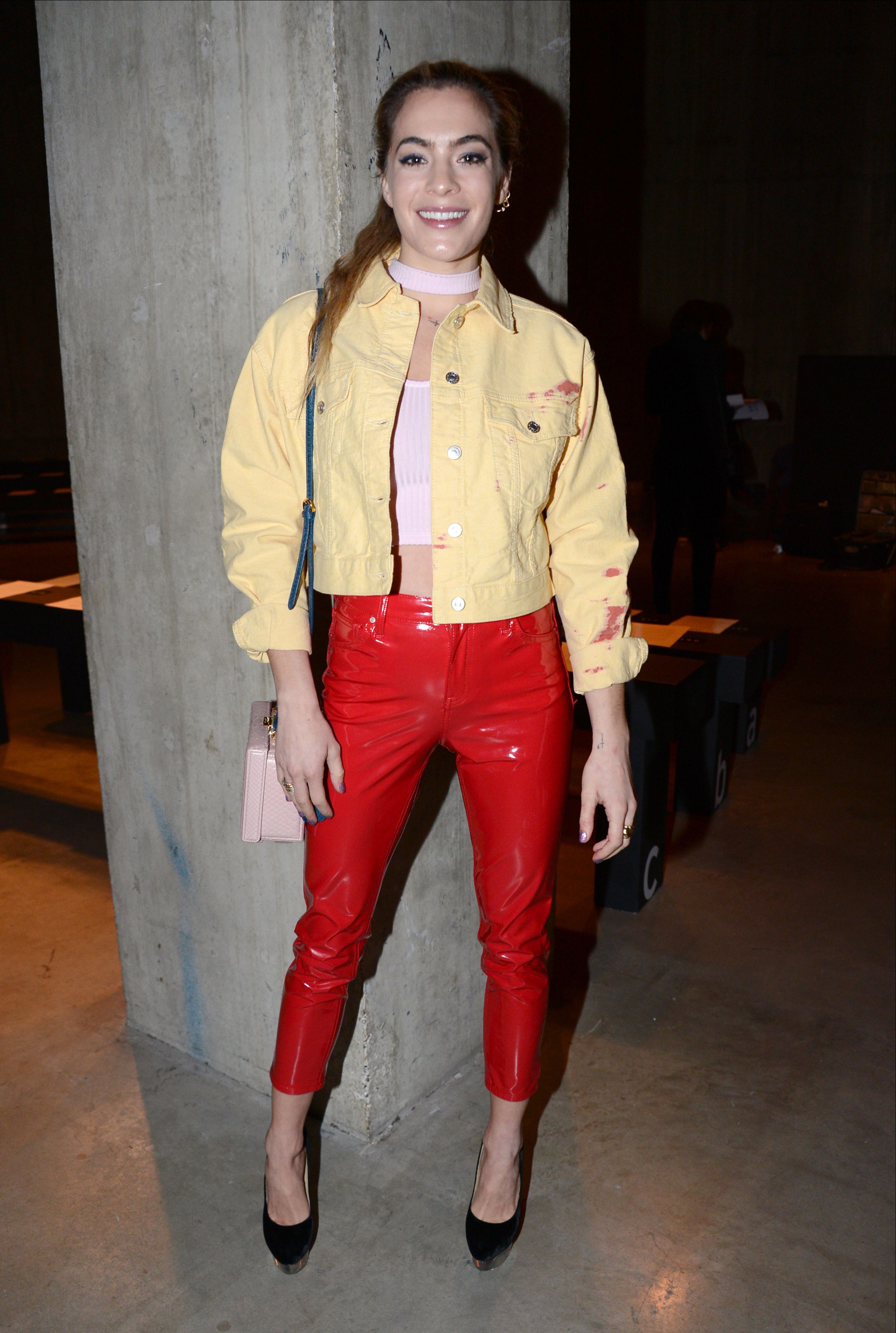 Chelsea Leyland attends Topshop’s London Fashion Week show