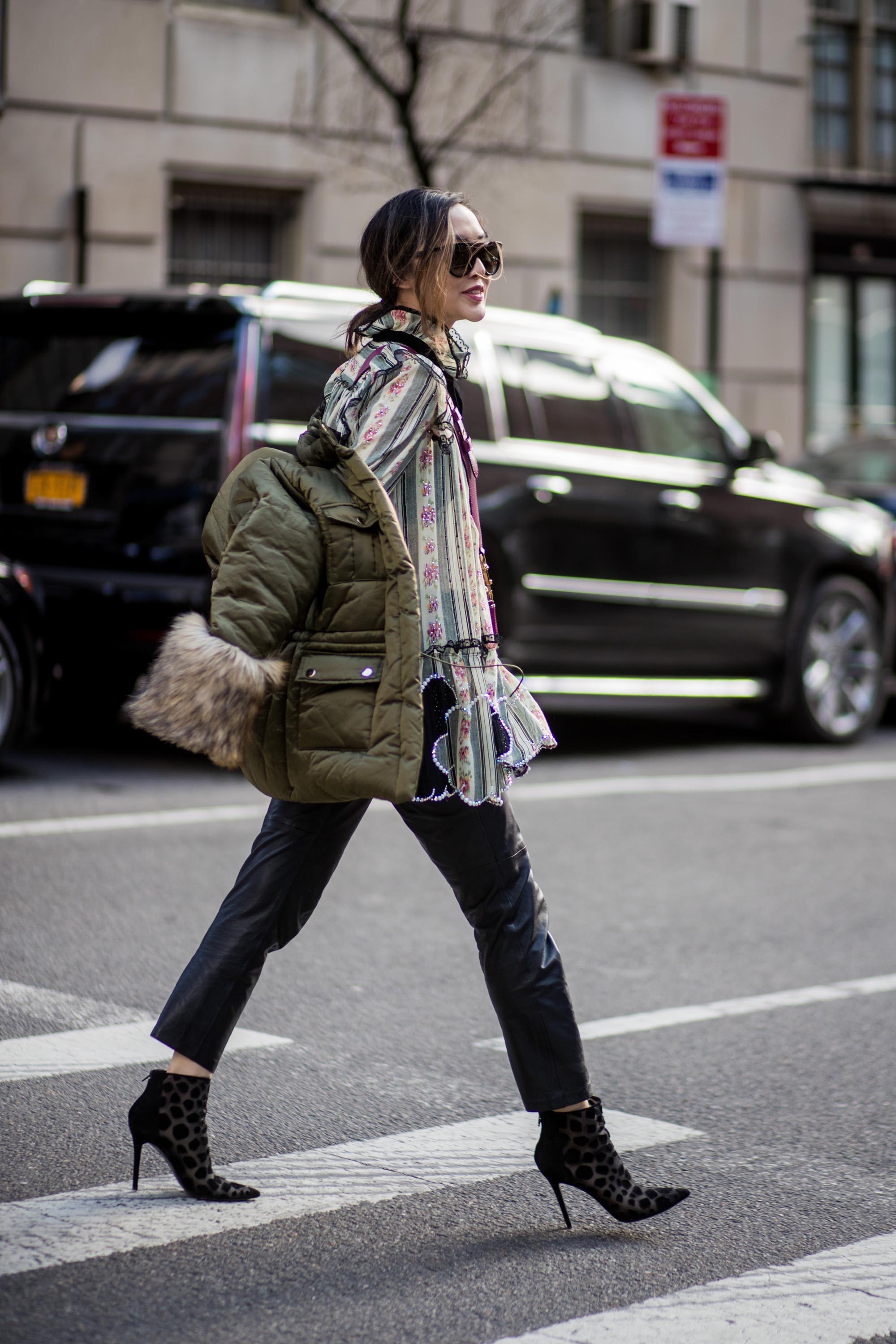 Chriselle Lim is seen attending MARC JACOBS