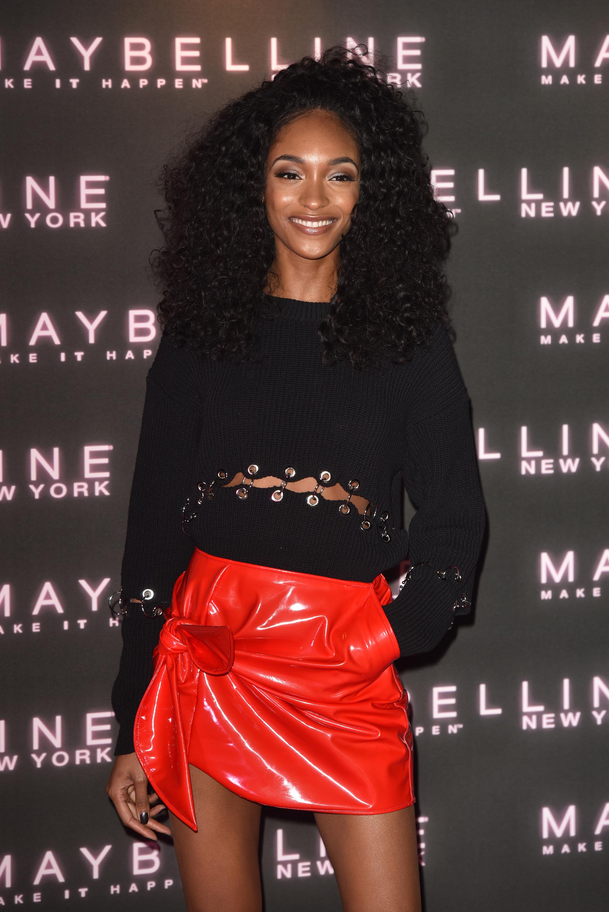 Jourdan Dunn attends Maybelline’s Bring On The Night Party