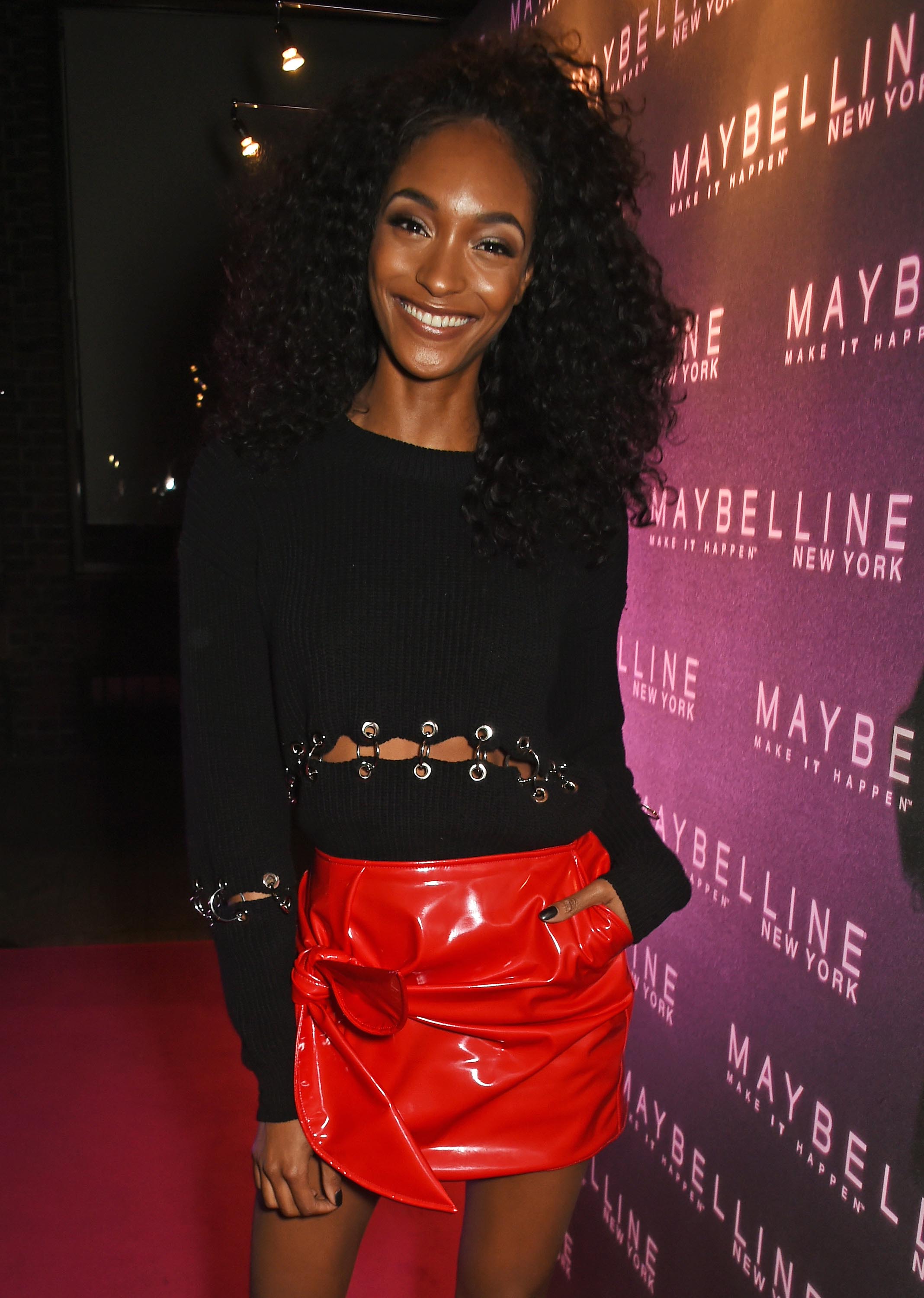 Jourdan Dunn attends Maybelline’s Bring On The Night Party