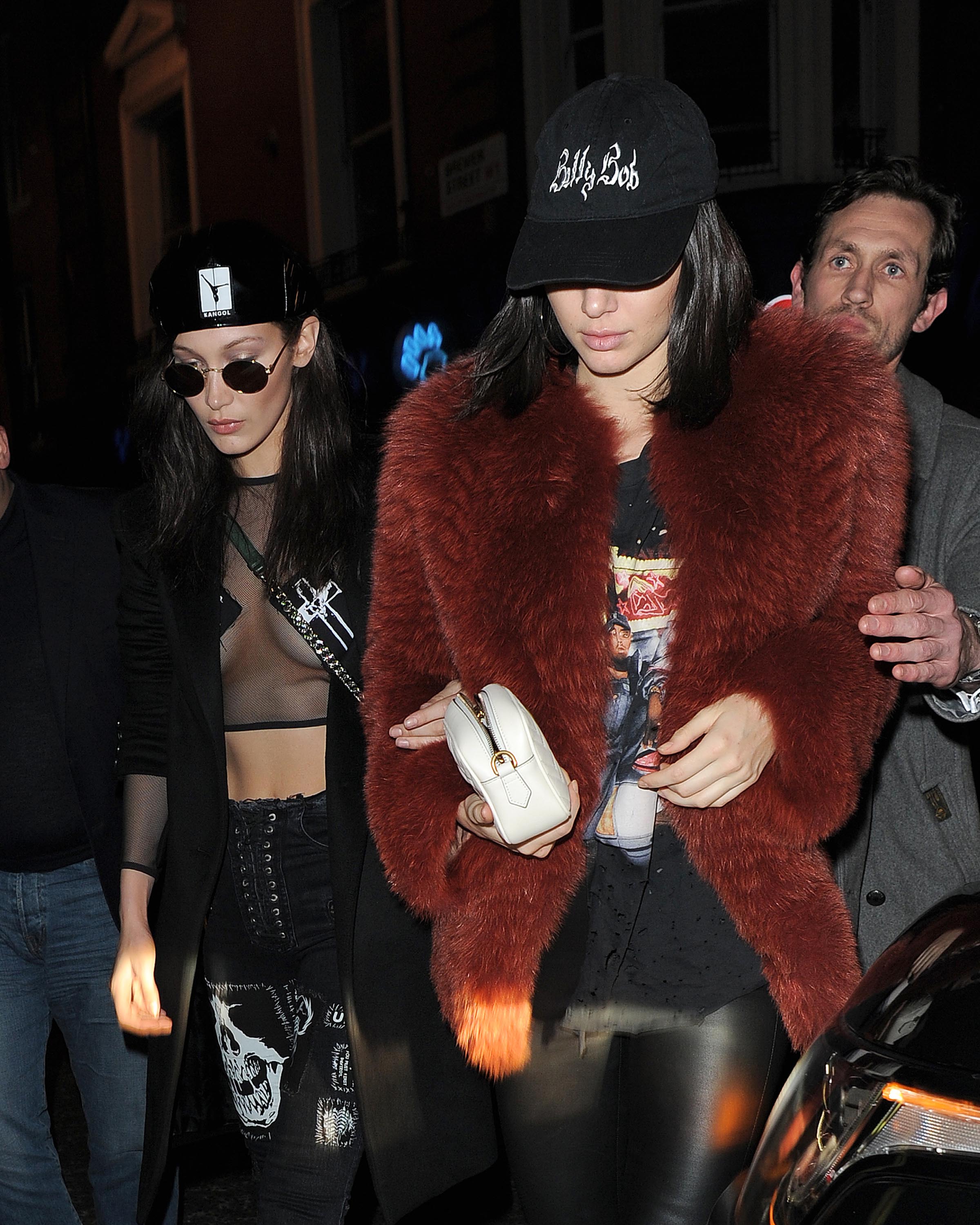 Kendall Jenner leaving SexyFish restaurant