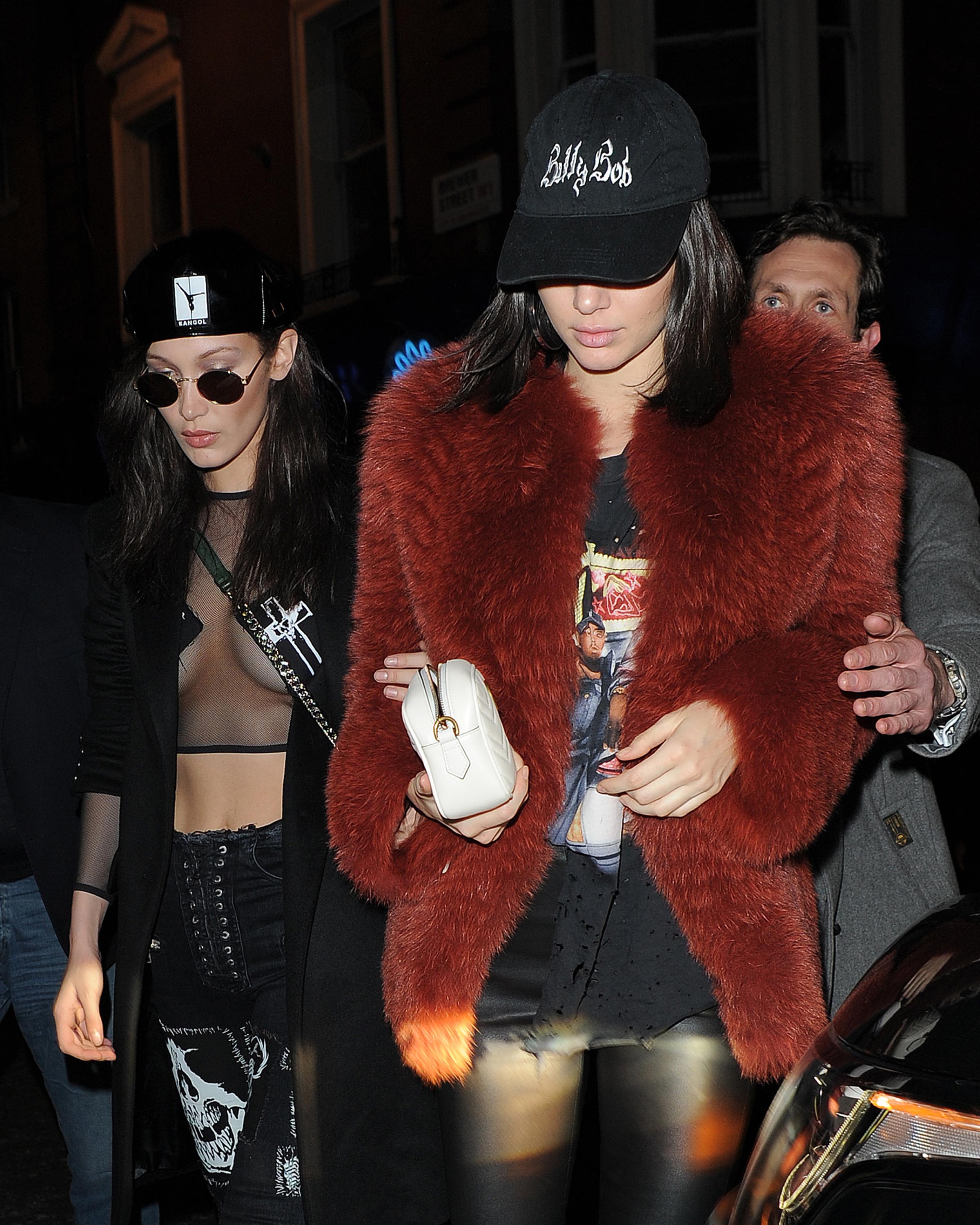 Kendall Jenner leaving SexyFish restaurant