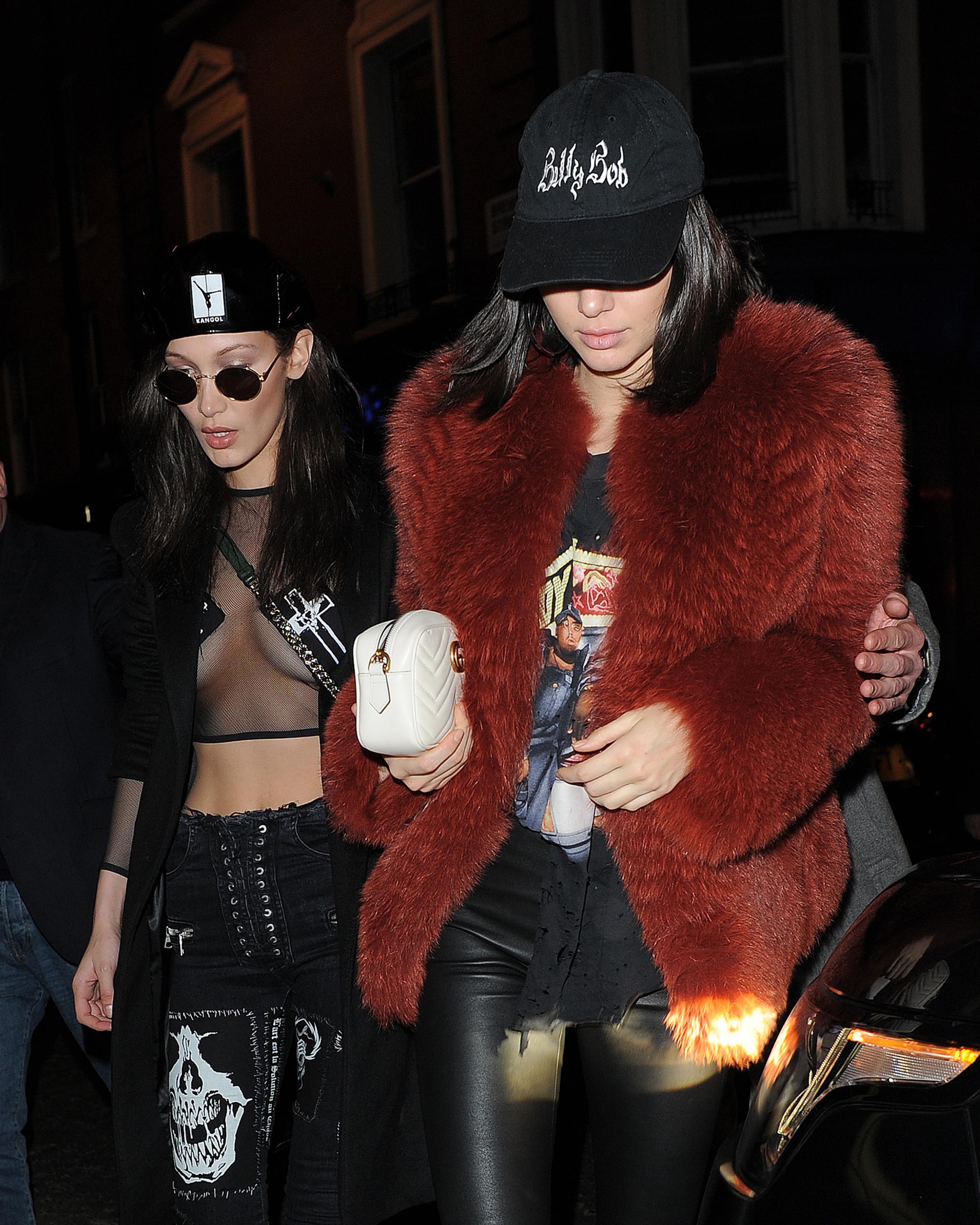 Kendall Jenner leaving SexyFish restaurant