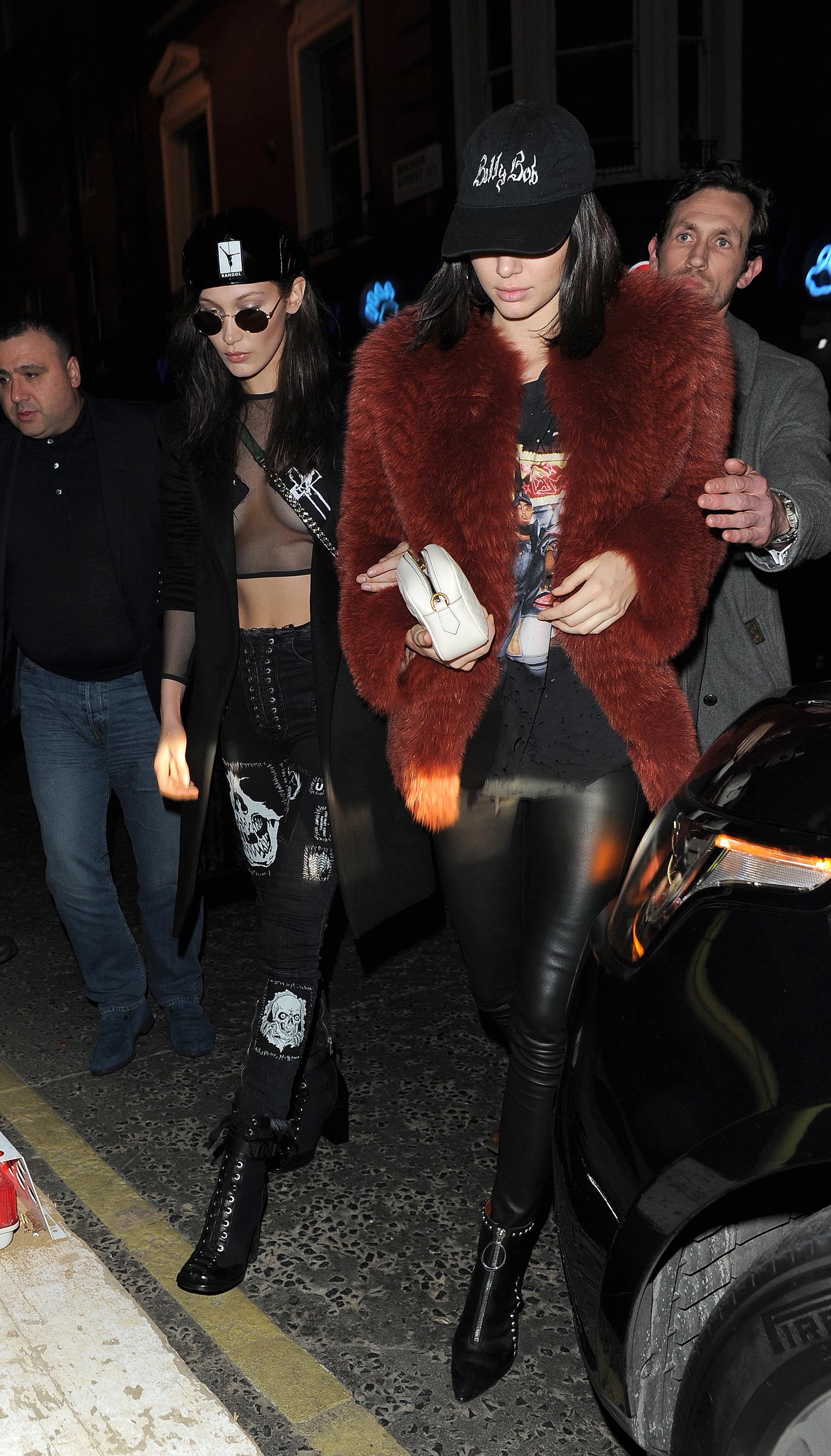 Kendall Jenner leaving SexyFish restaurant