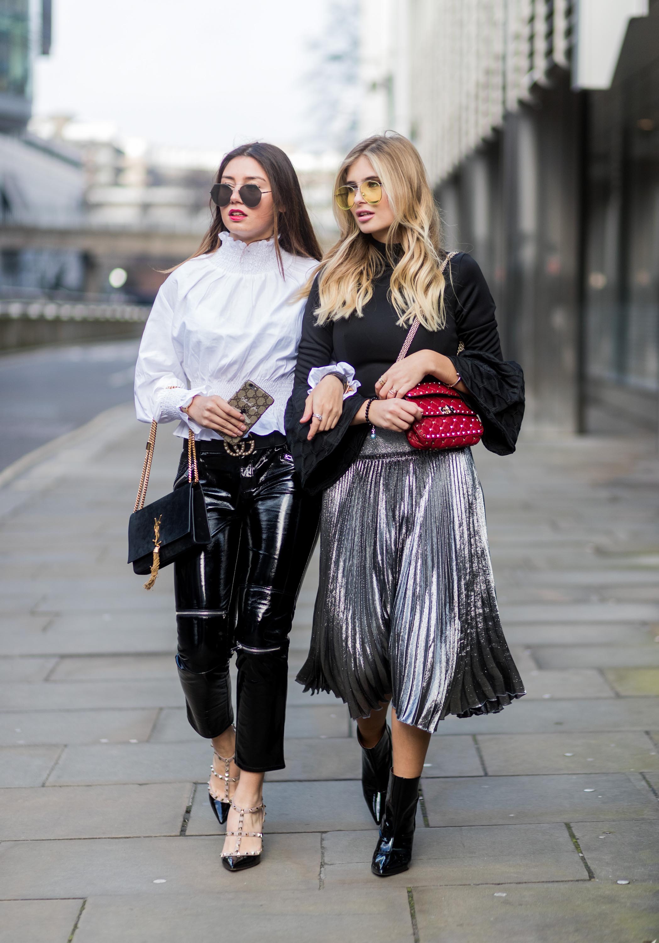 Milena Karl street style in London