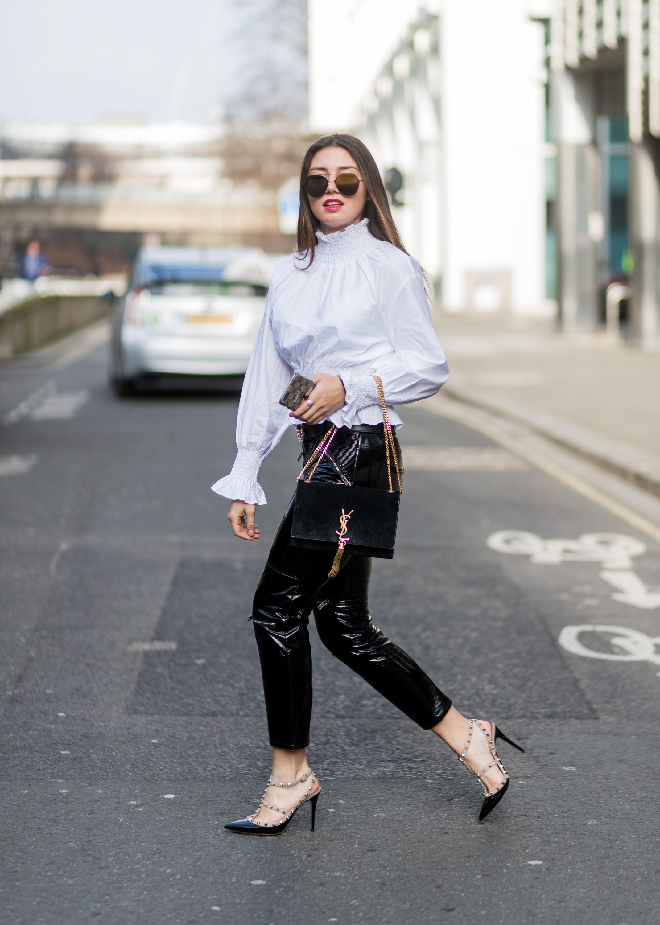 Milena Karl street style in London