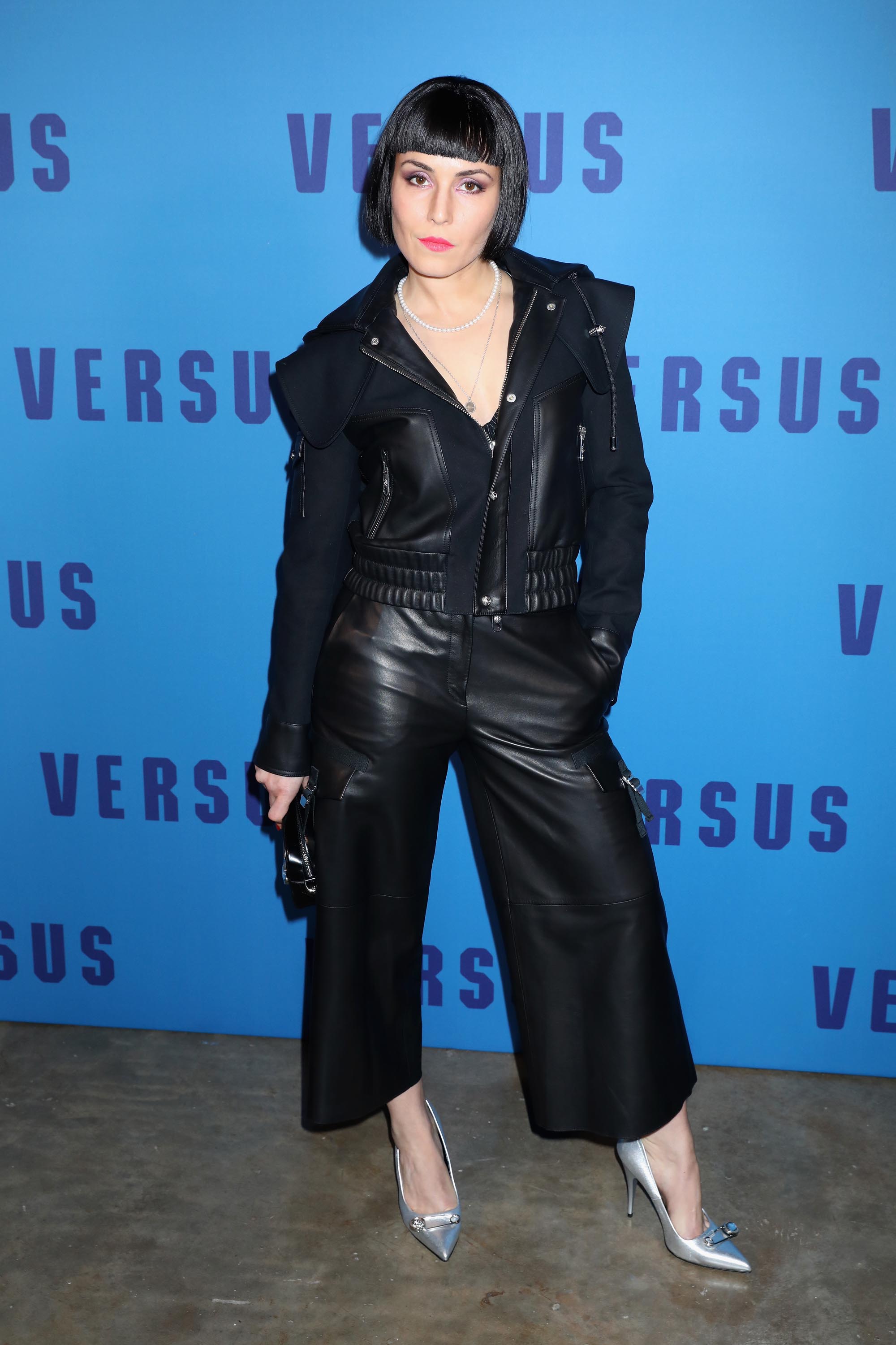 Noomi Rapace attends the VERSUS show