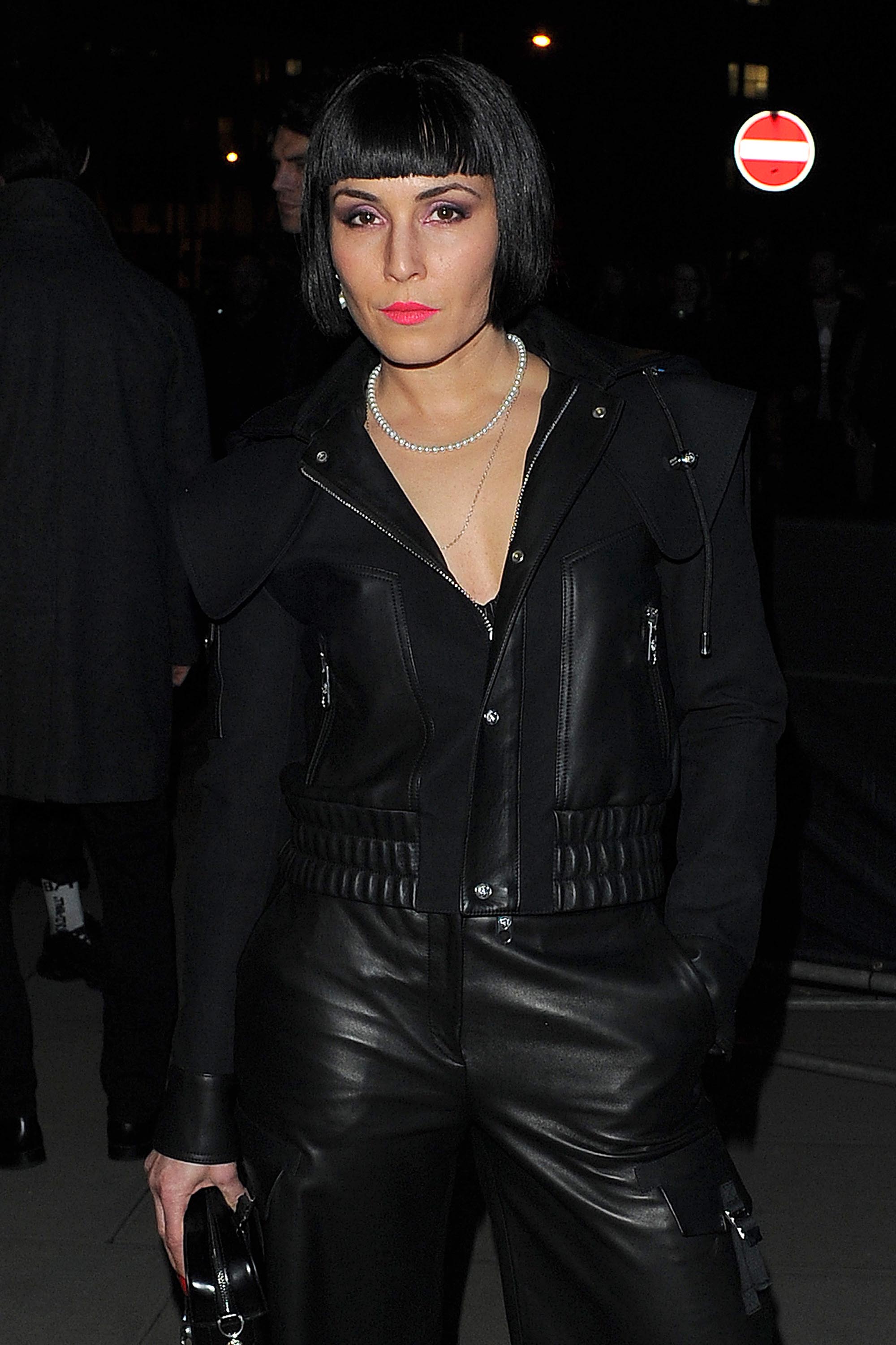 Noomi Rapace attends the VERSUS show