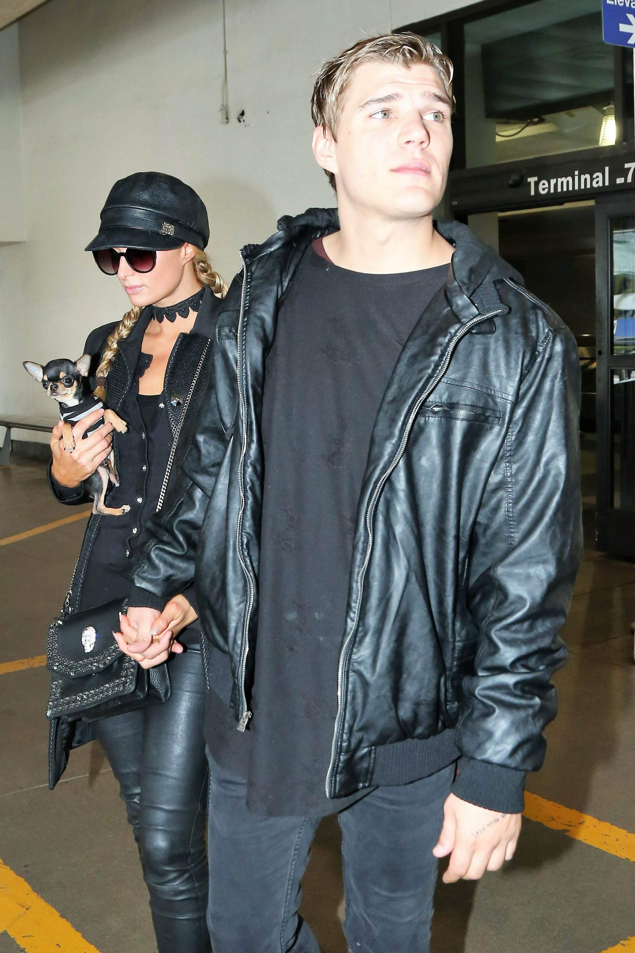 Paris Hilton seen at LAX Airport
