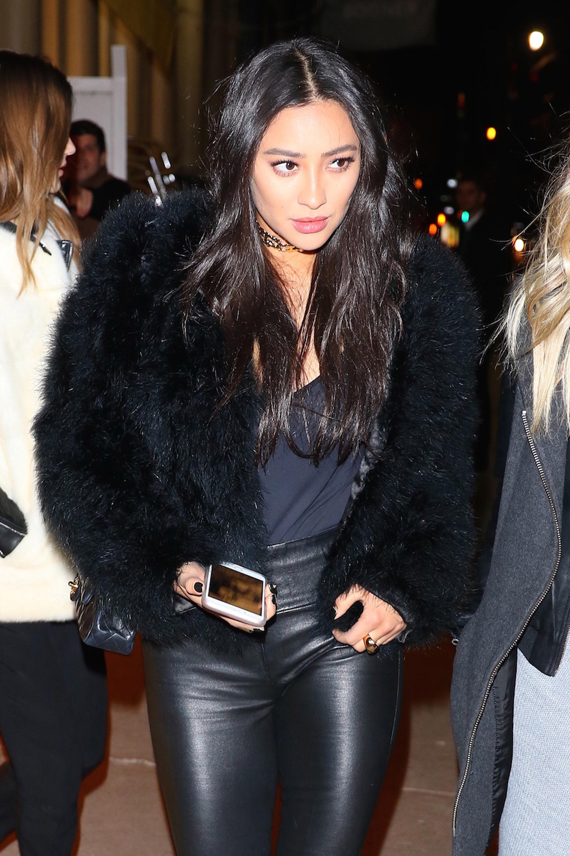 Shay Mitchell out for dinner in NYC