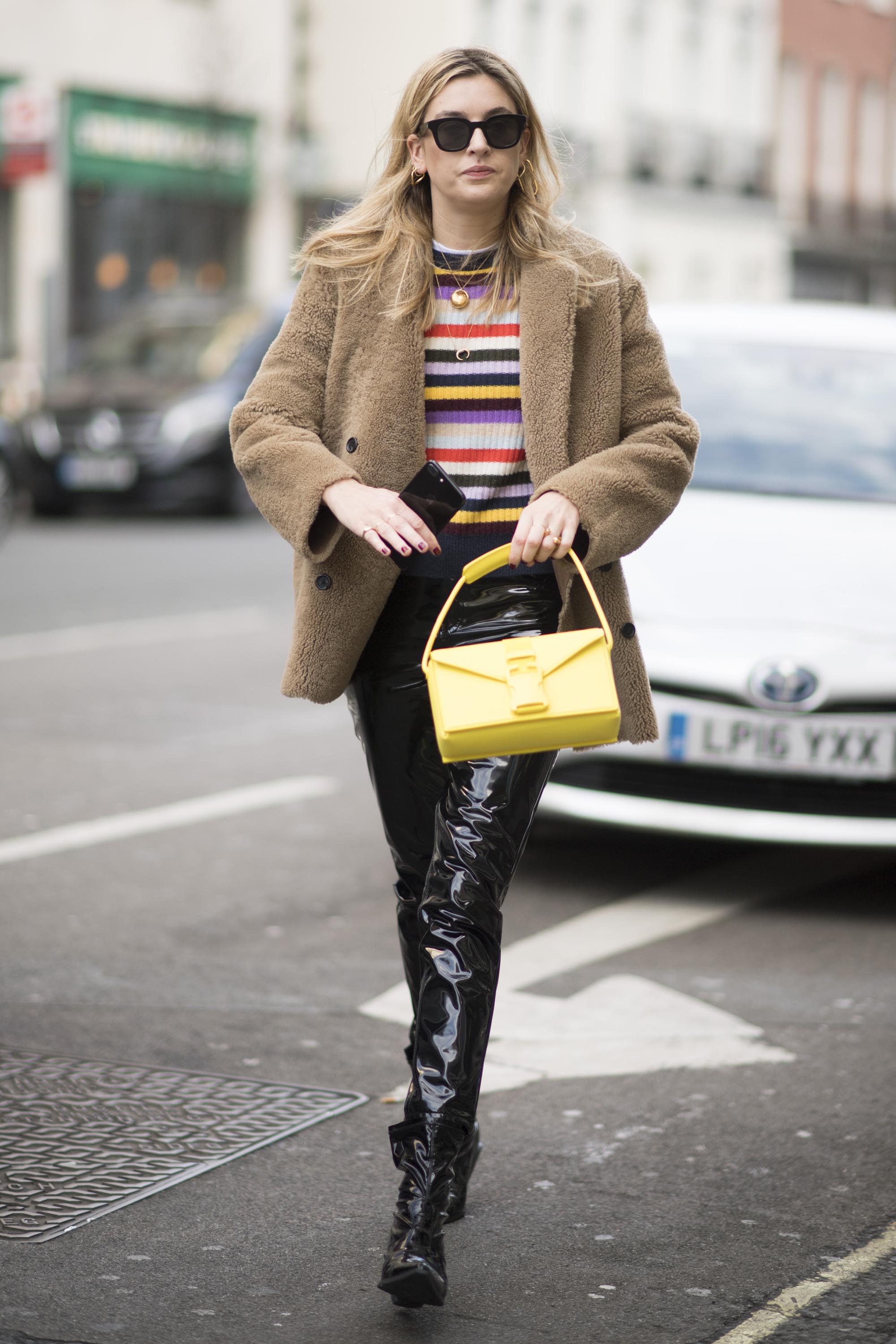 Camille Charriare street style in London
