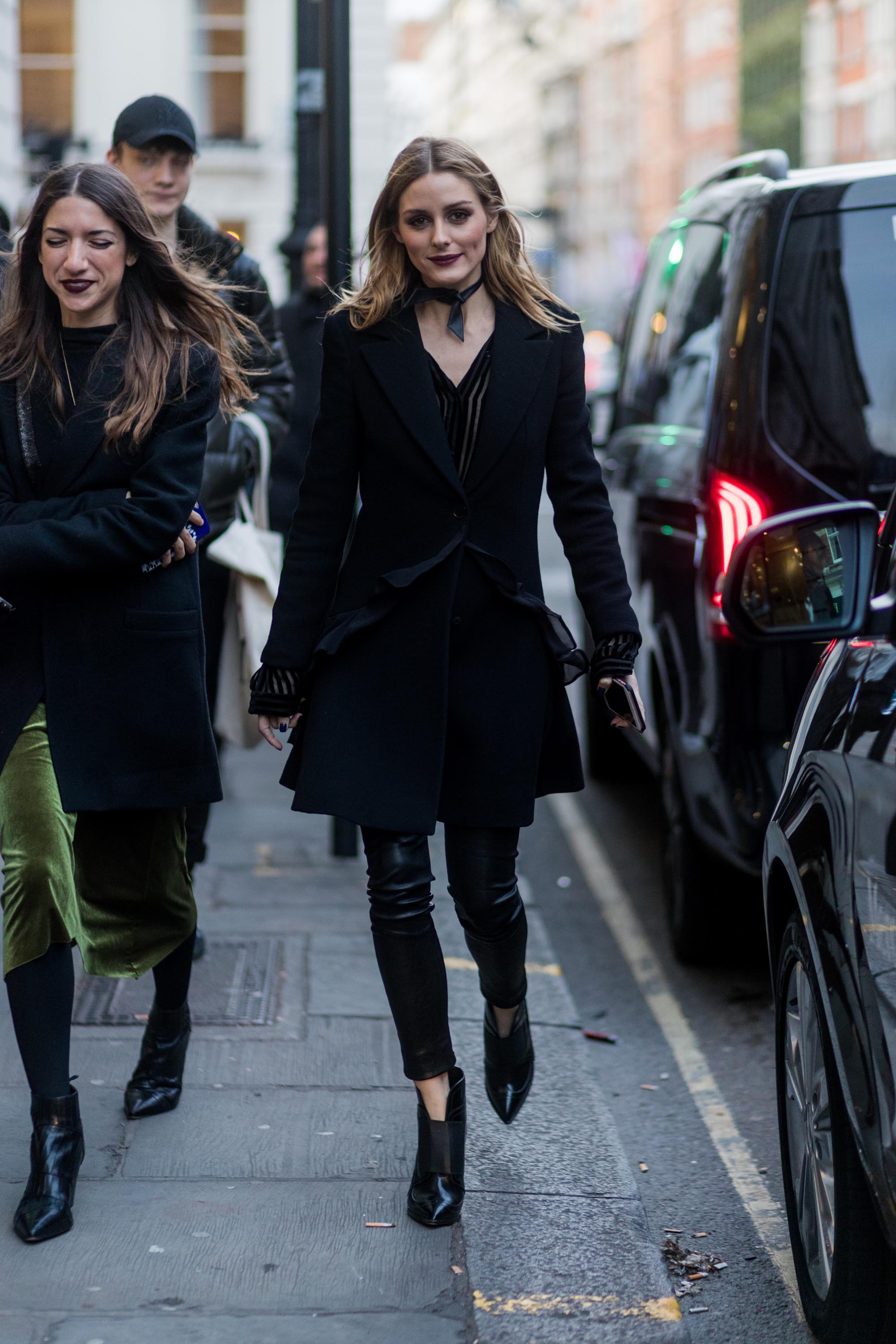 Olivia Palmero attends Christopher Kane show