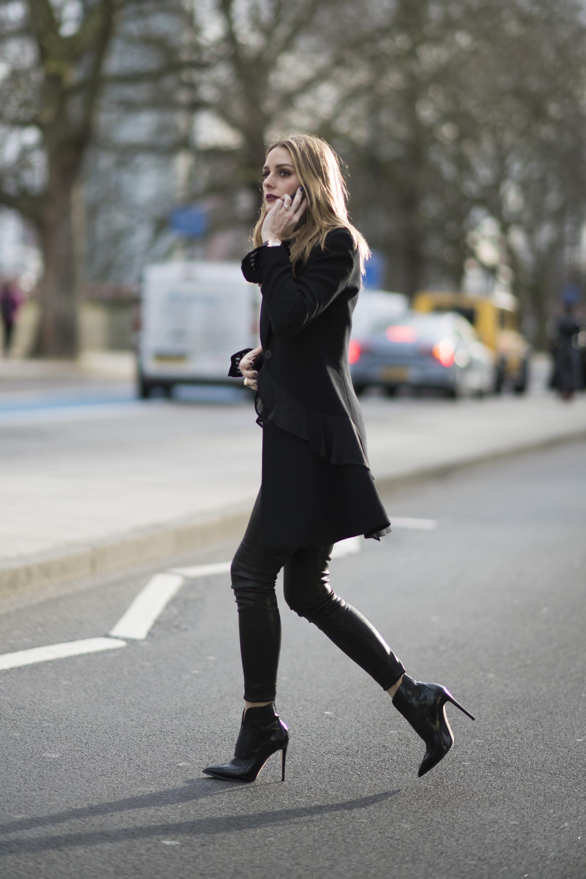 Olivia Palmero attends Christopher Kane show