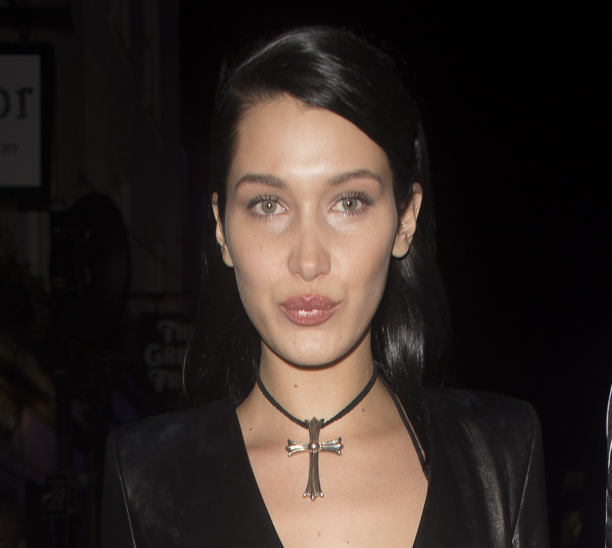 Bella Hadid attends Love Me 17 X Burberry party