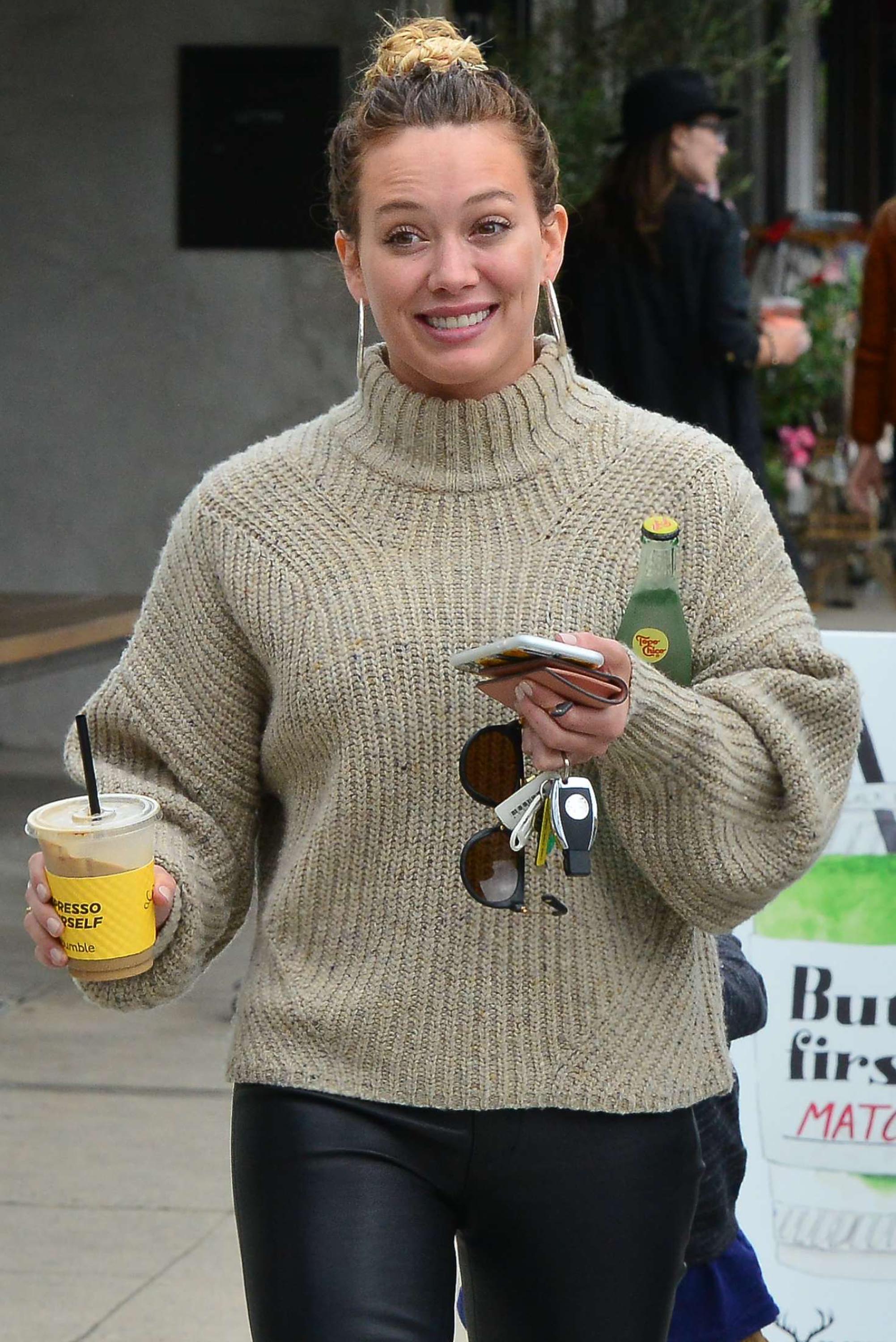 Hilary Duff seen out in LA