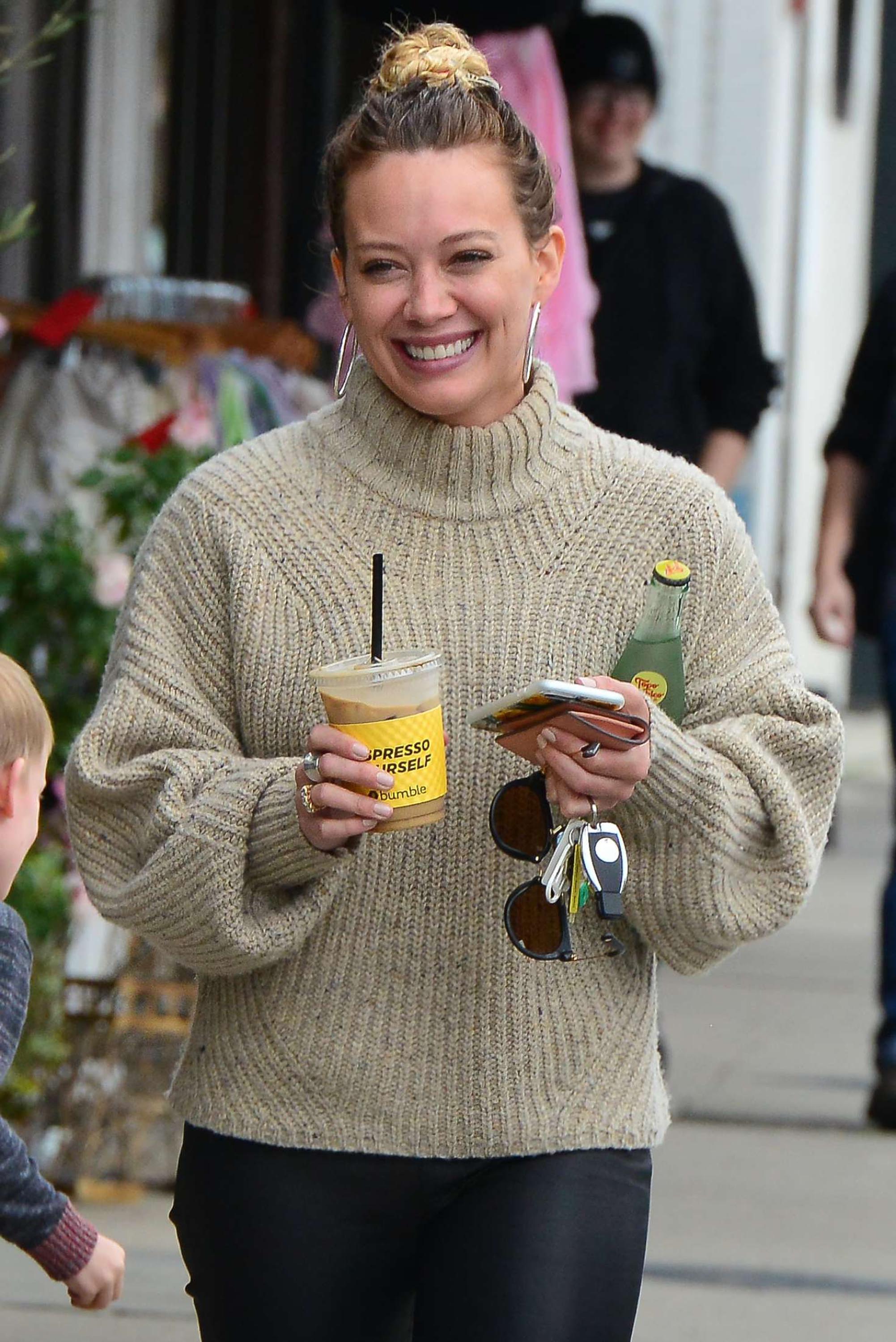 Hilary Duff seen out in LA