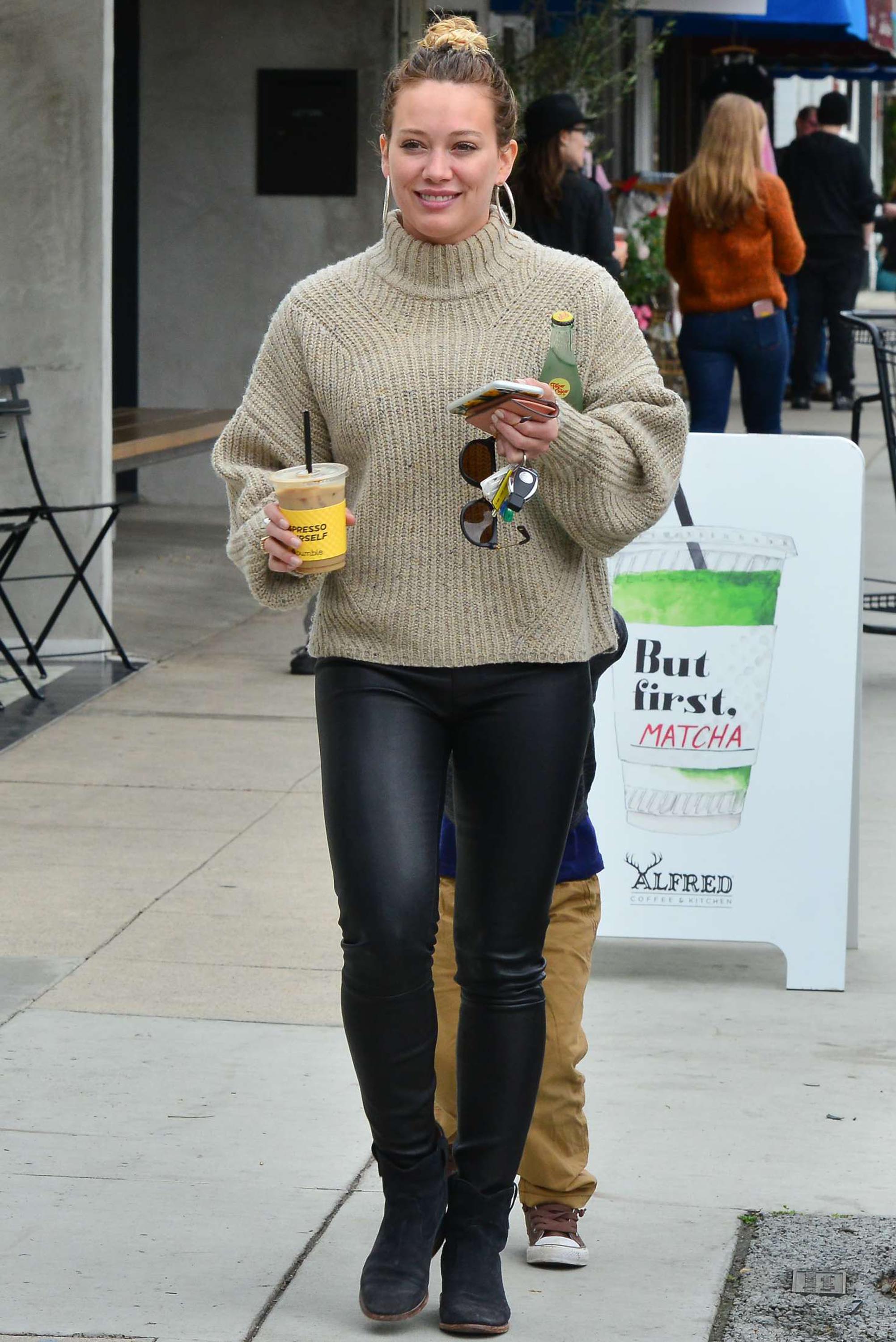 Hilary Duff seen out in LA